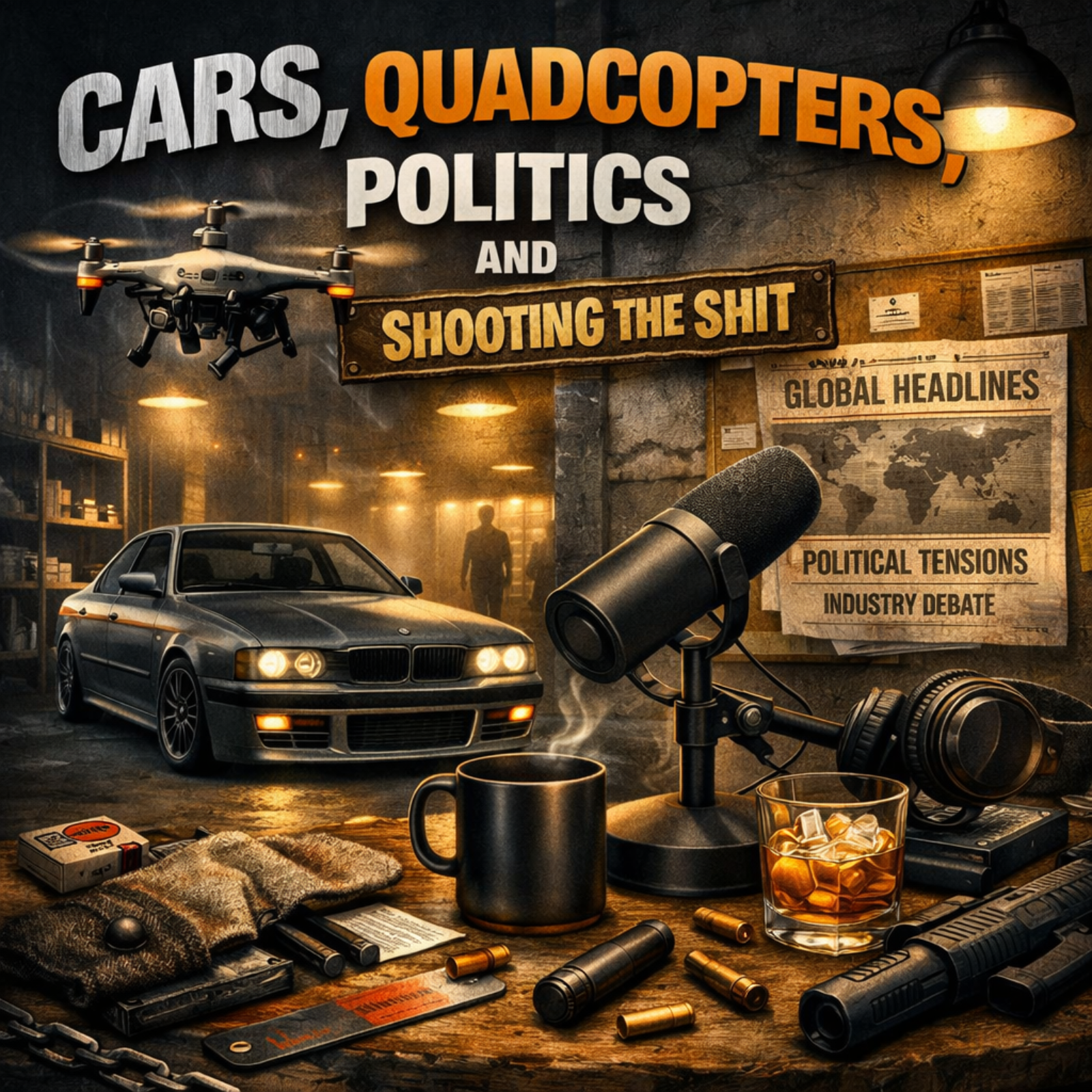 Cars, Quadcopters, Politics and Shooting The Shit episode artwork