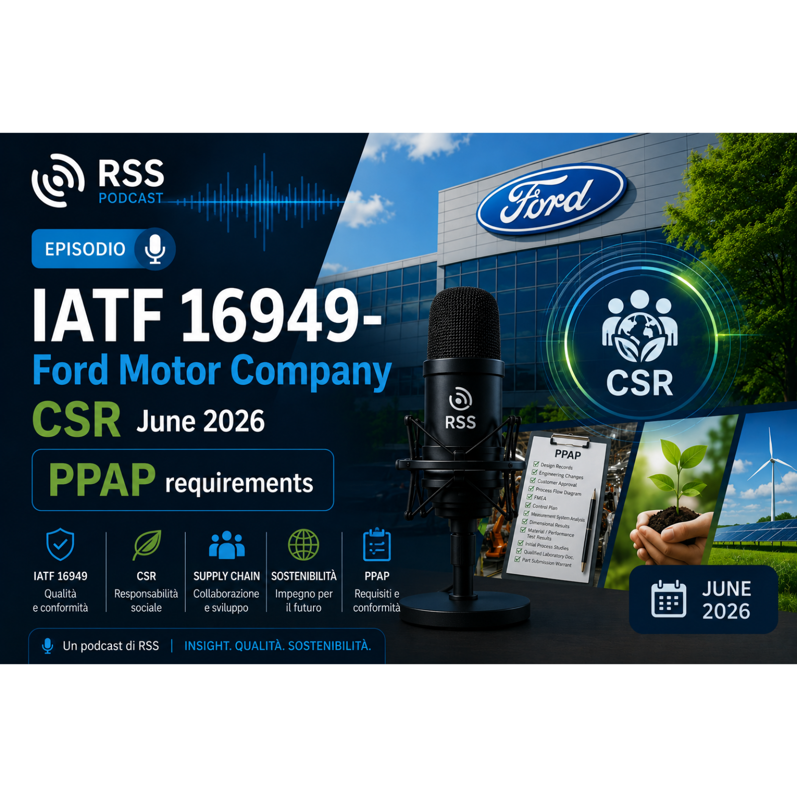 Ford CSR June 2026-PPAP requirements episode artwork