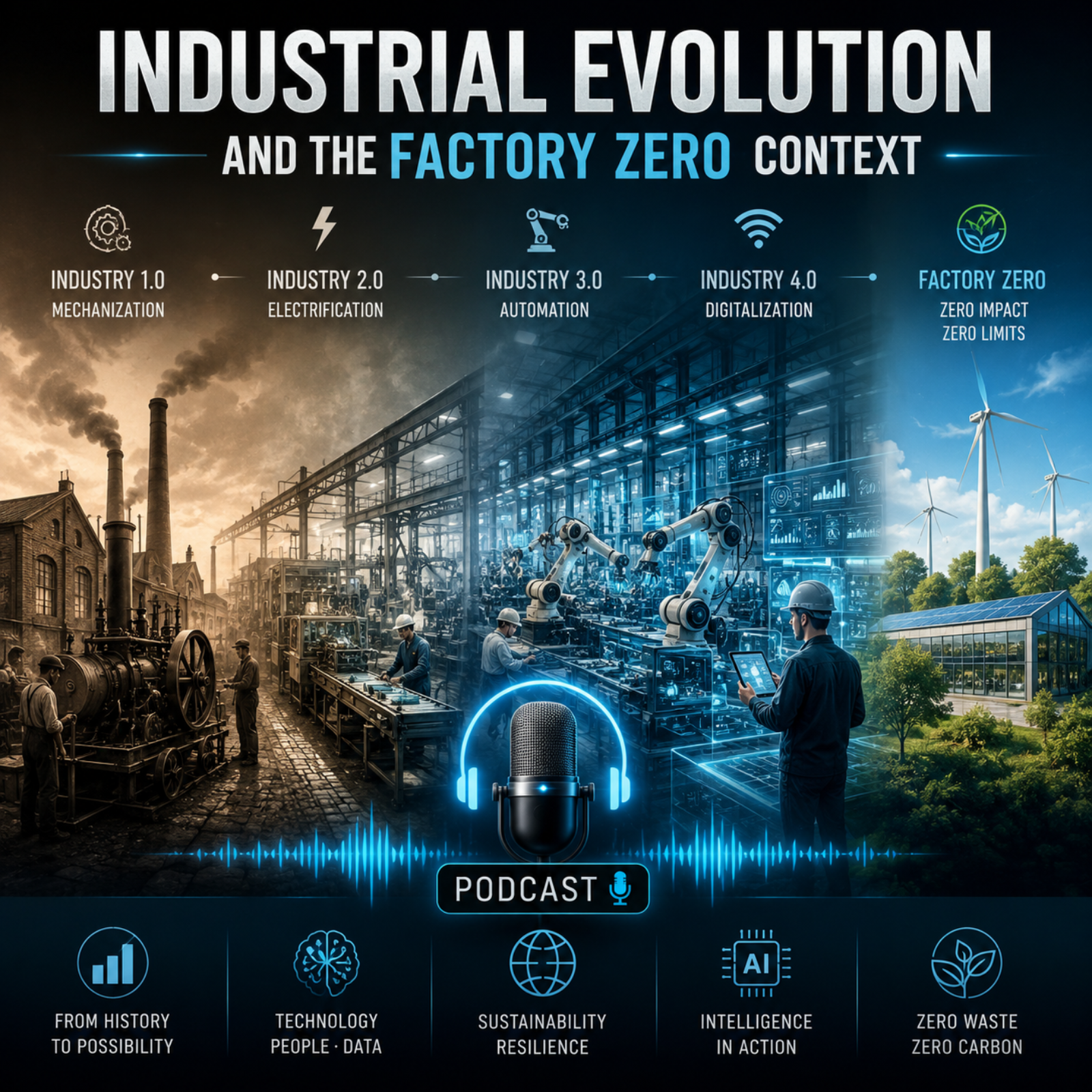 Industrial Evolution and the Factory Zero Context episode artwork