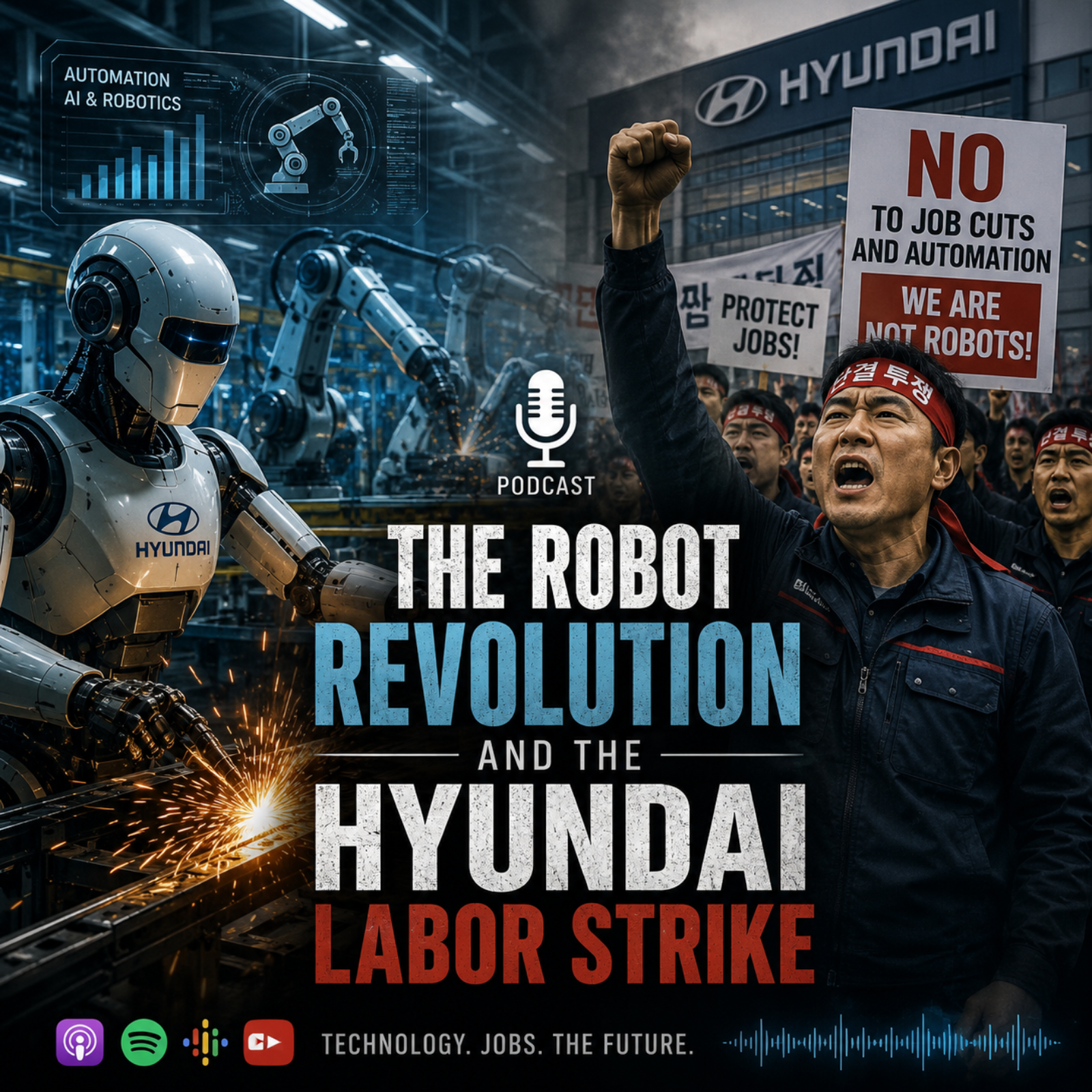 The Robot Revolution and the Hyundai Labor Strike episode artwork