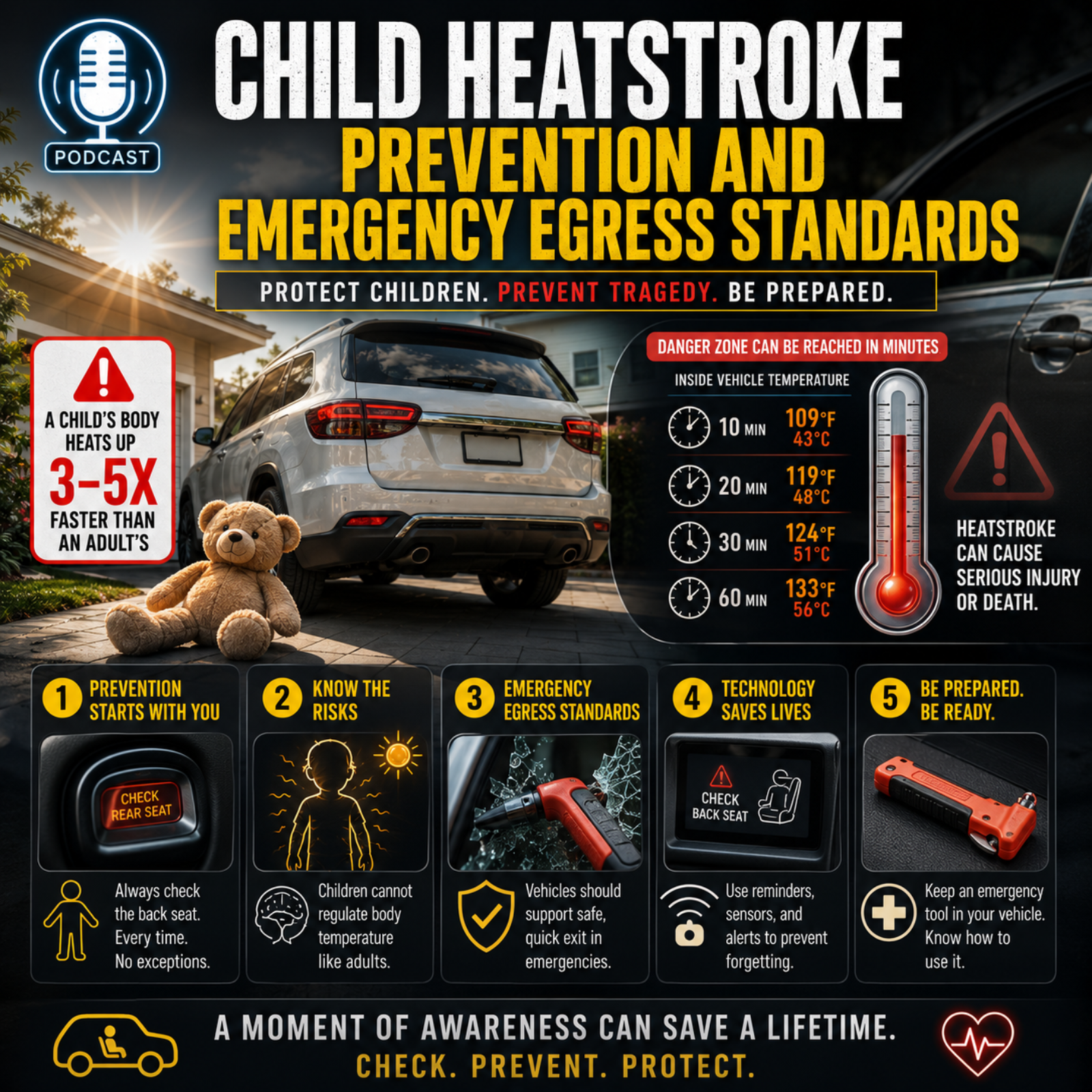 How modern cars can become an entrapment: automatic door locking issue episode artwork