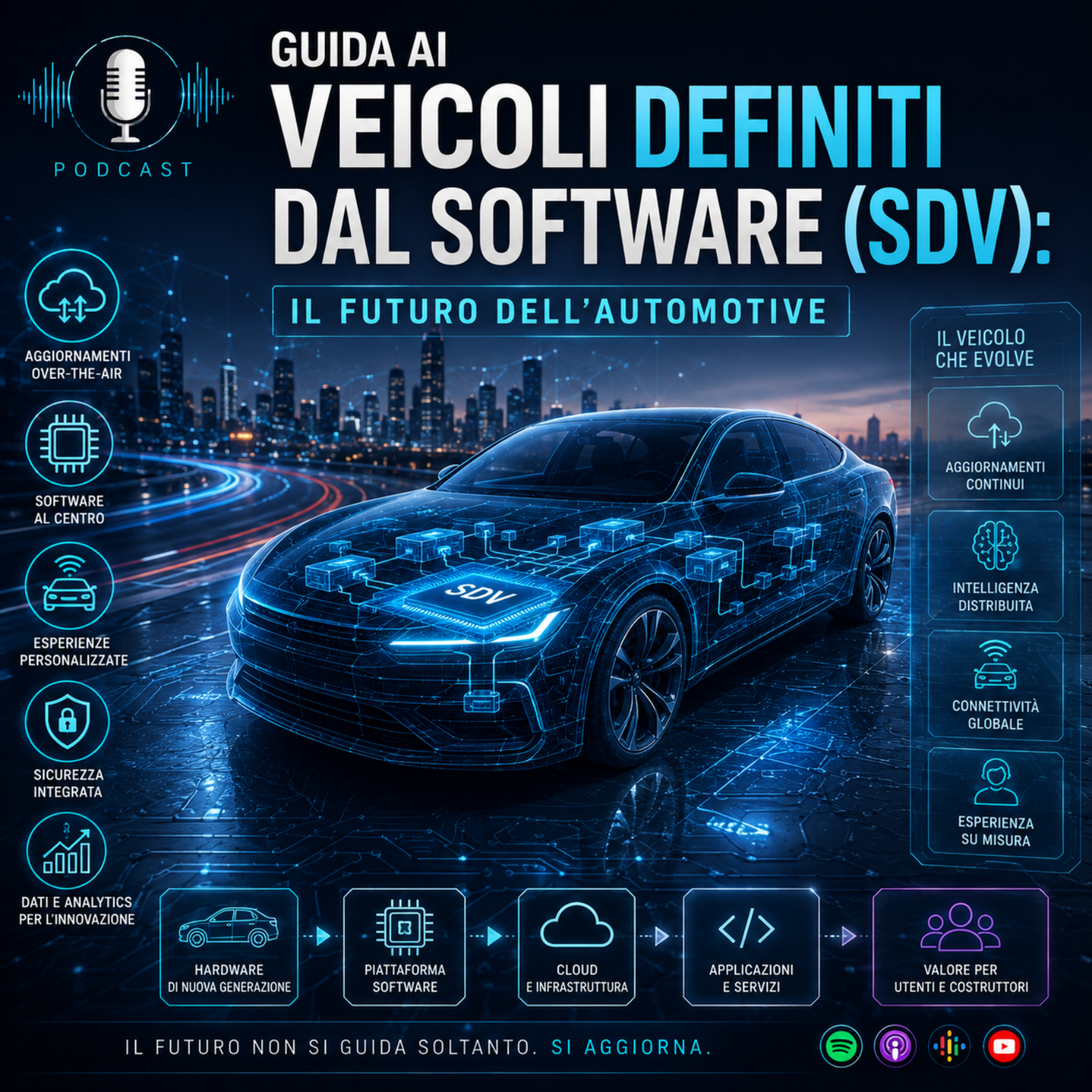 Guida ai Veicoli Definiti dal Software (SDV): Il Futuro dell’Automotive episode artwork