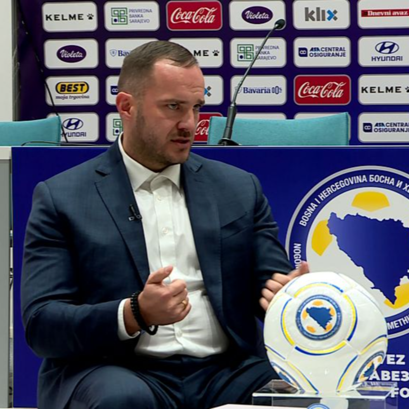 Vico Zeljković: Nacionalni stadion gradimo u Zenici, ja sam kriv za sve, Dodik nema veze sa Savezom!
