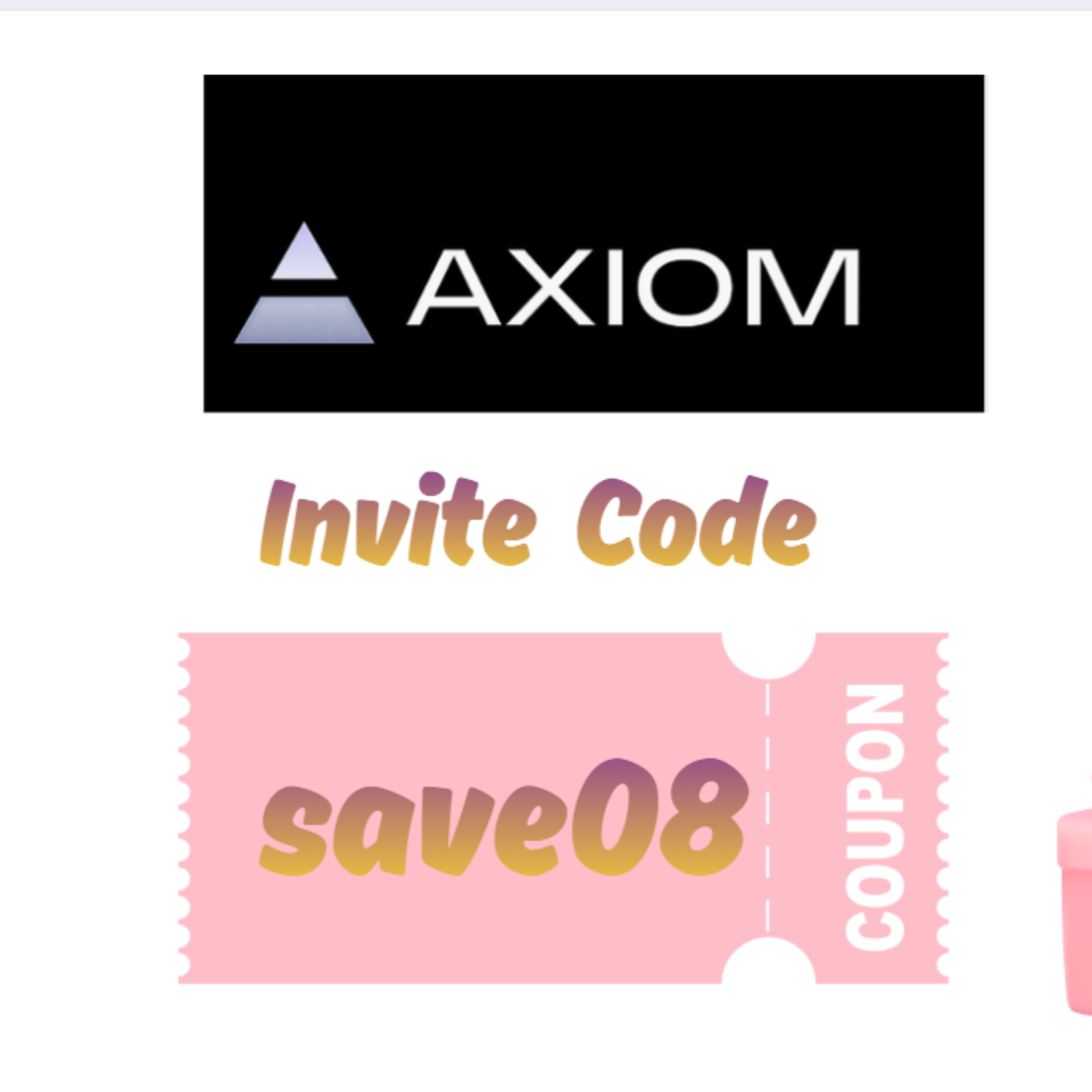 Axiom Trade Invite Code “save08”