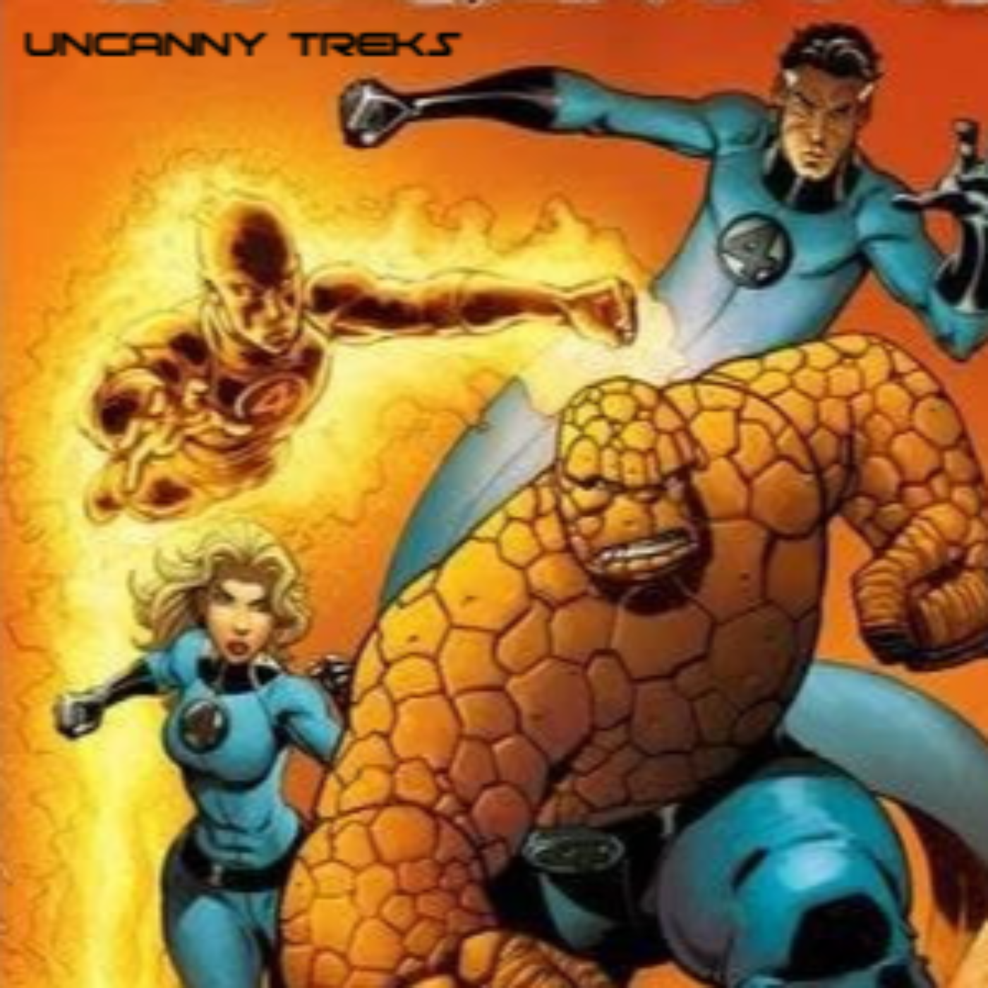 Uncanny Treks: Fantastic Four- Authoritative Action (Comic)