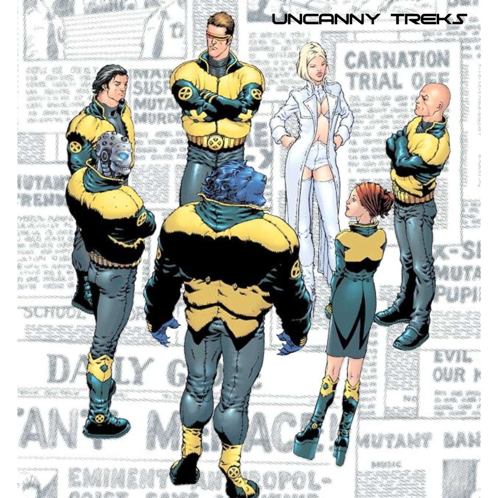 Uncanny Treks: New X-Men Vol. 3- “New Worlds” (2002, Comic) episode artwork