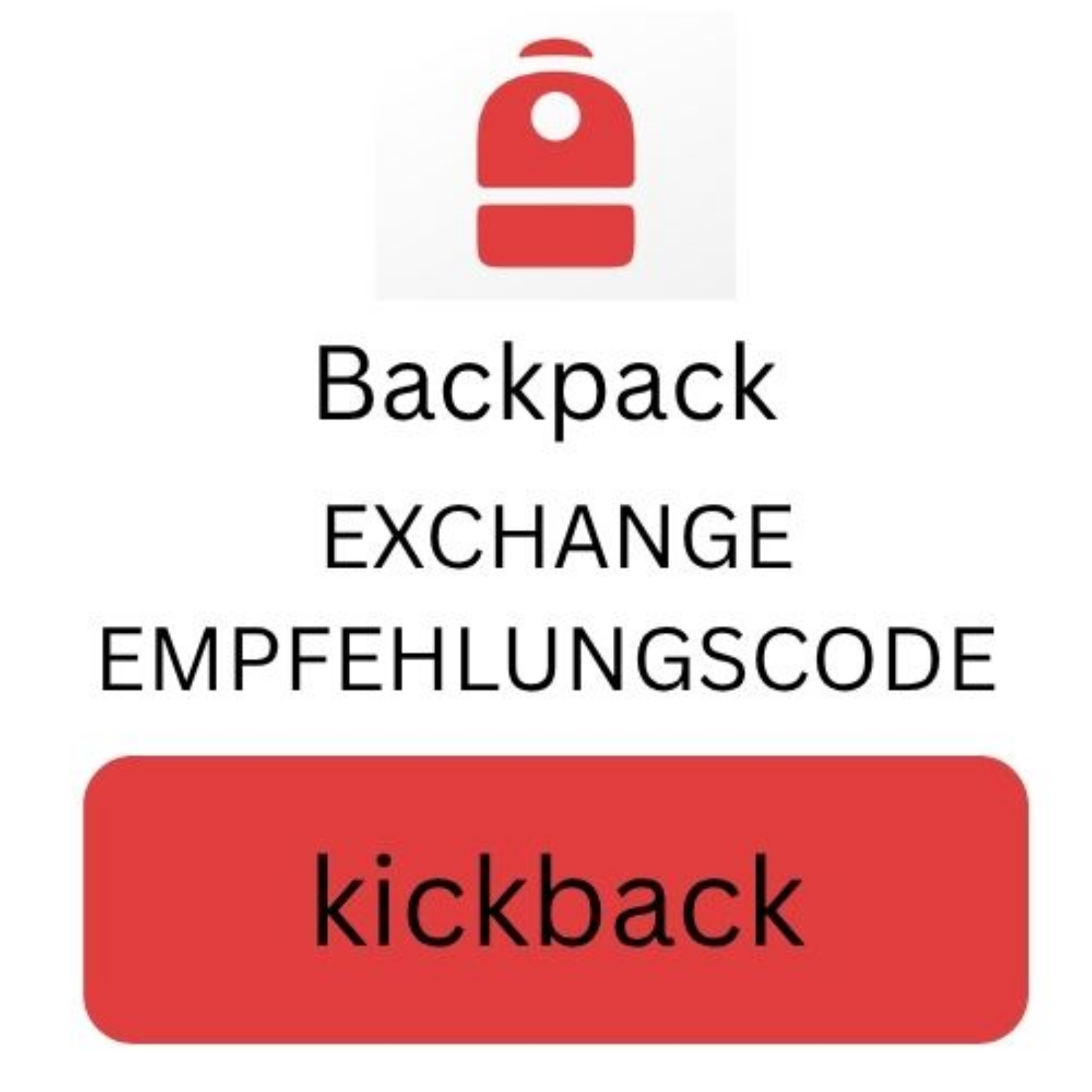 Backpack Exchange Empfehlungscode „kickback“ – 1.099 $ Bonus + 20 % Rabatt