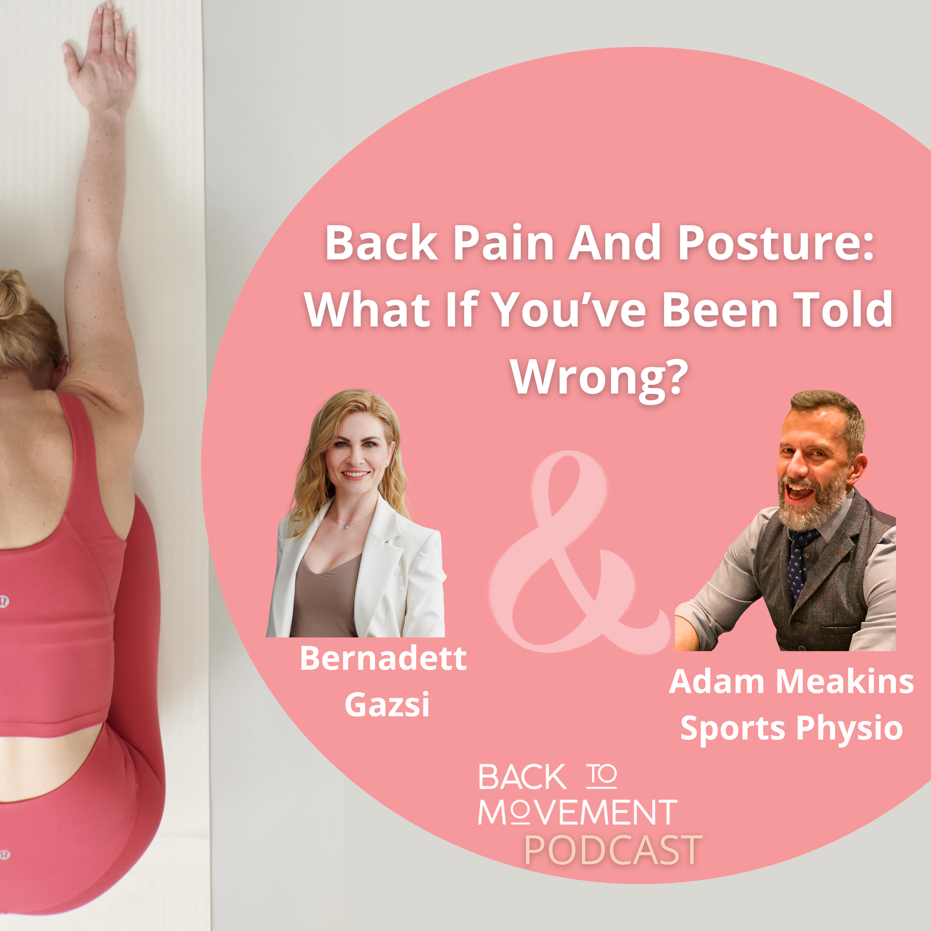 Back Pain and Posture: What If You’ve Been Told Wrong? | Adam Meakins Sports Physiotherapist episode artwork