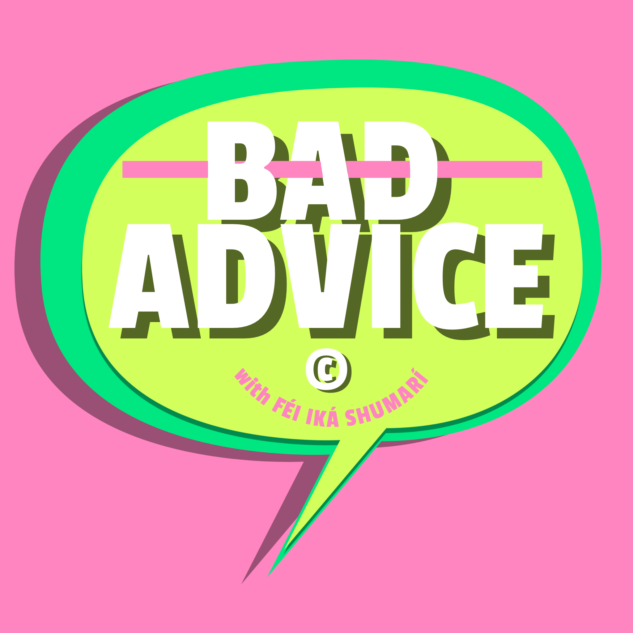 BAD ADVICE with féi iká shumarí cover art