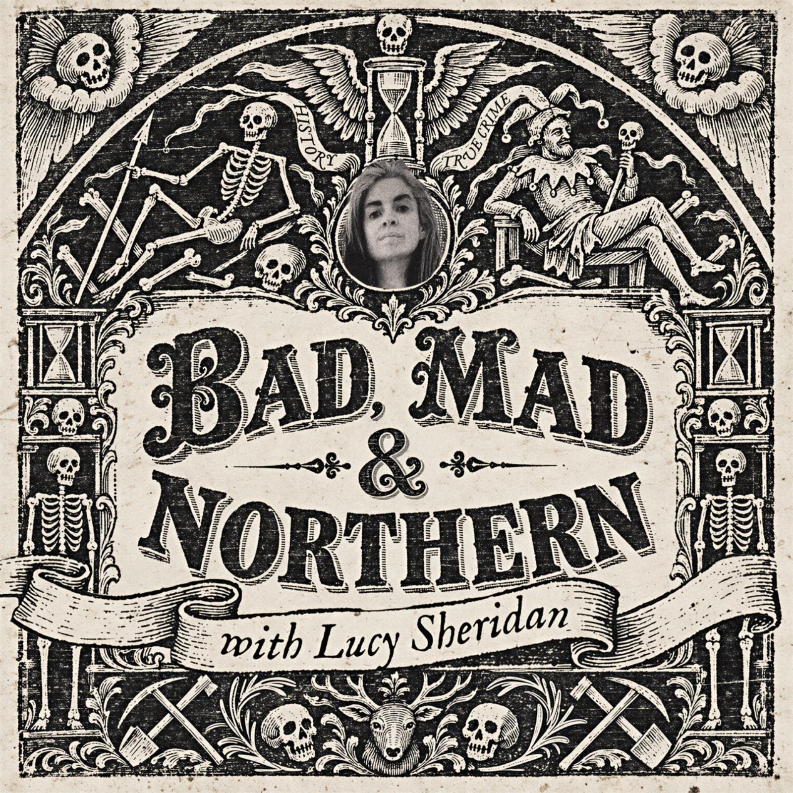 Logo of the podcast Bad, Mad & Northern Podcast Bad, Mad & Northern