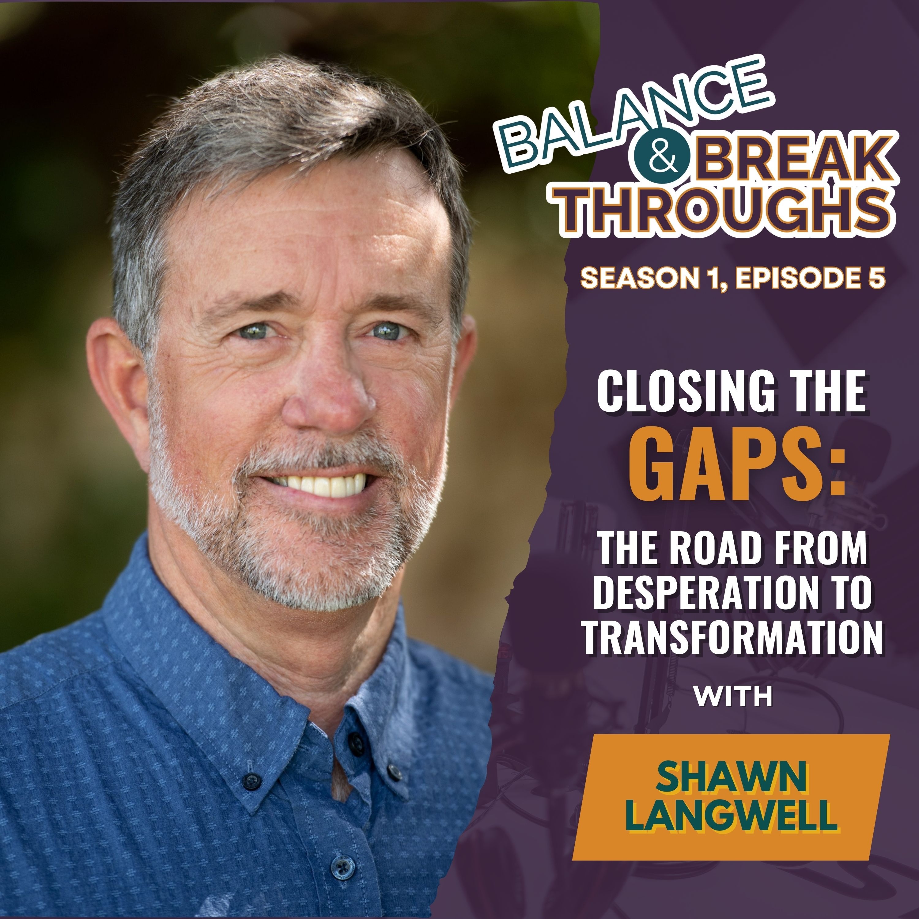 Closing the Gaps: The Road from Desperation to Transformation with Shawn Langwell episode artwork
