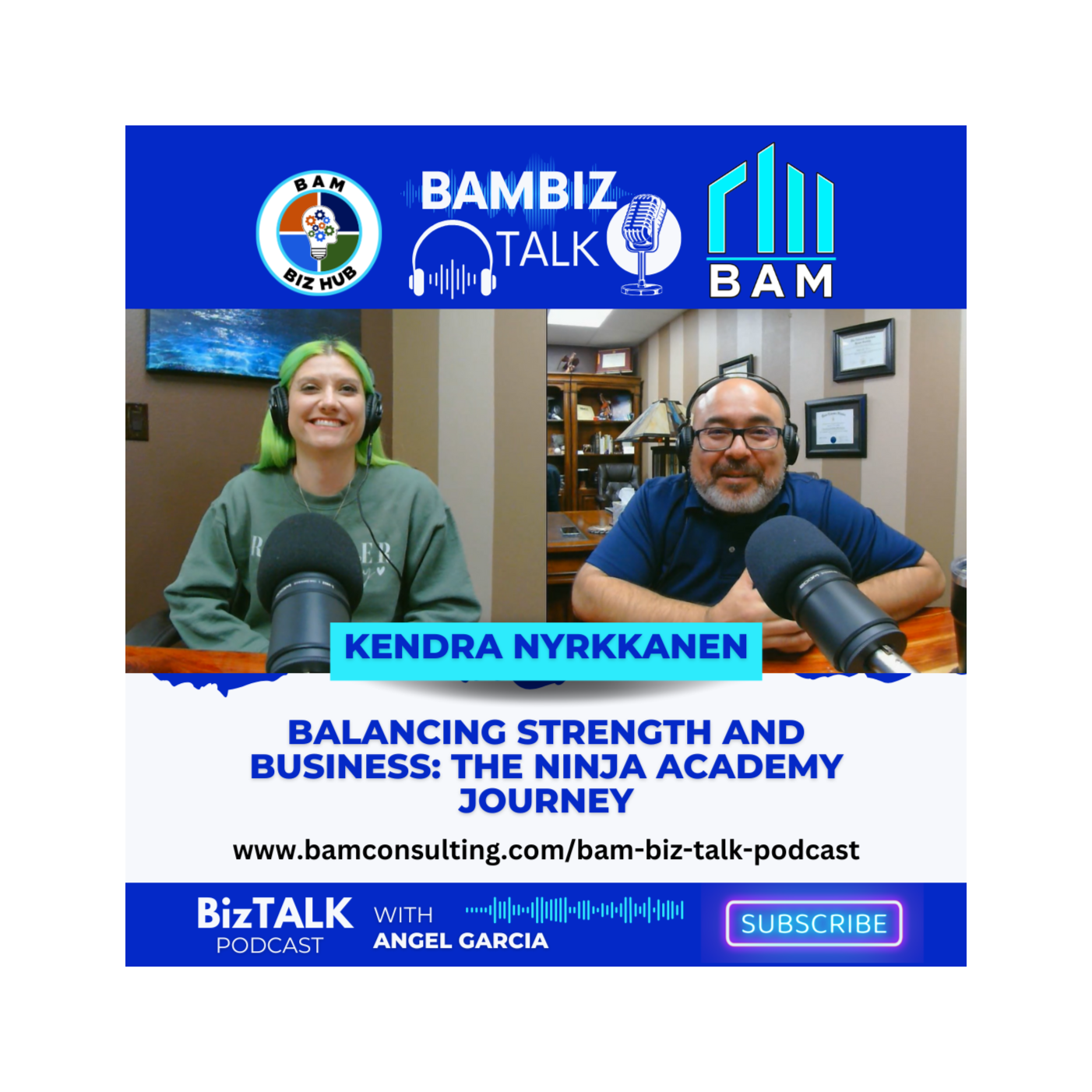 #48 Balancing Strength and Business: Kendra Nyrkkanen’s Ninja Academy Journey episode artwork