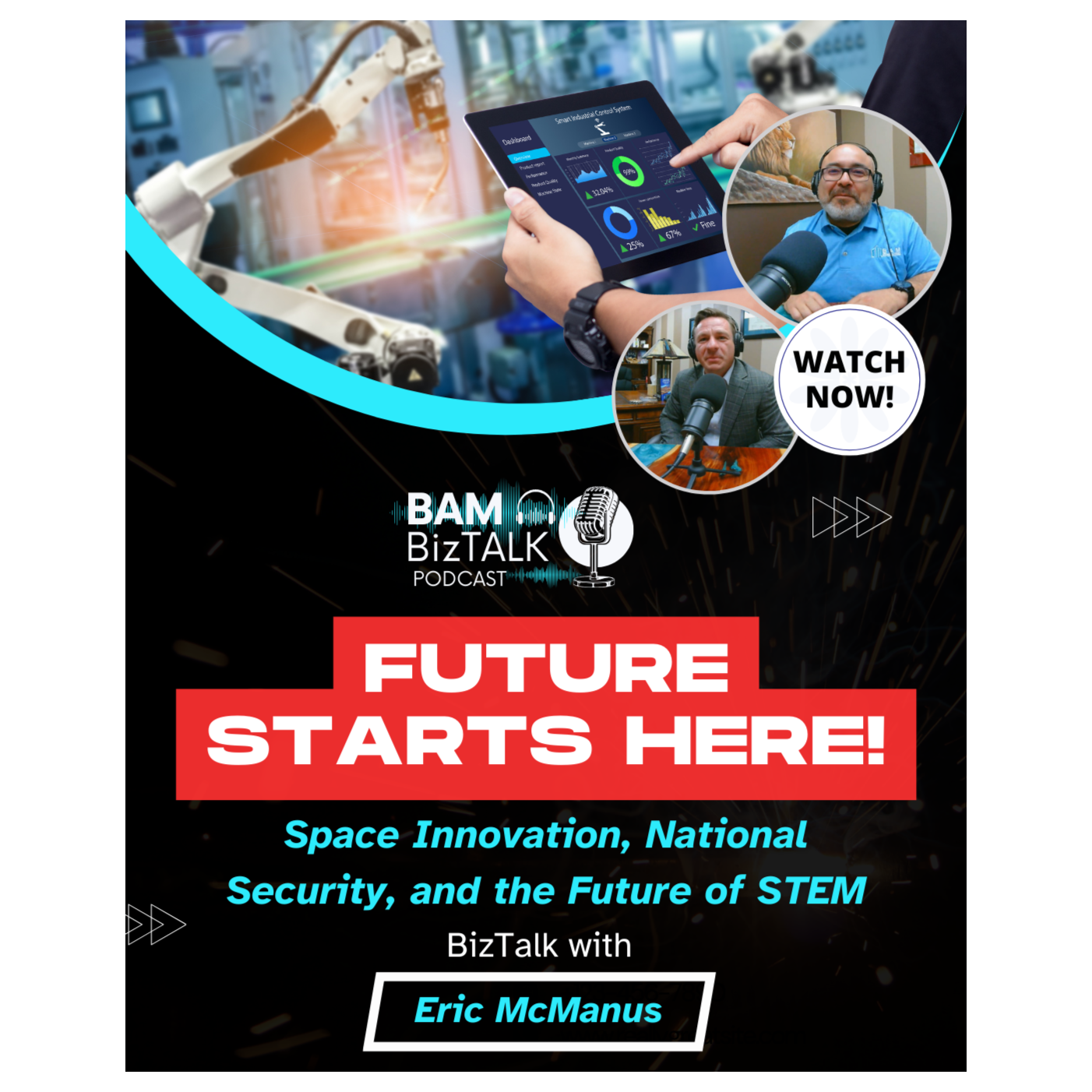 #62 Space Starts Here | How Texas Is Shaping the Future of Space | BAM BizTalk Podcast episode artwork