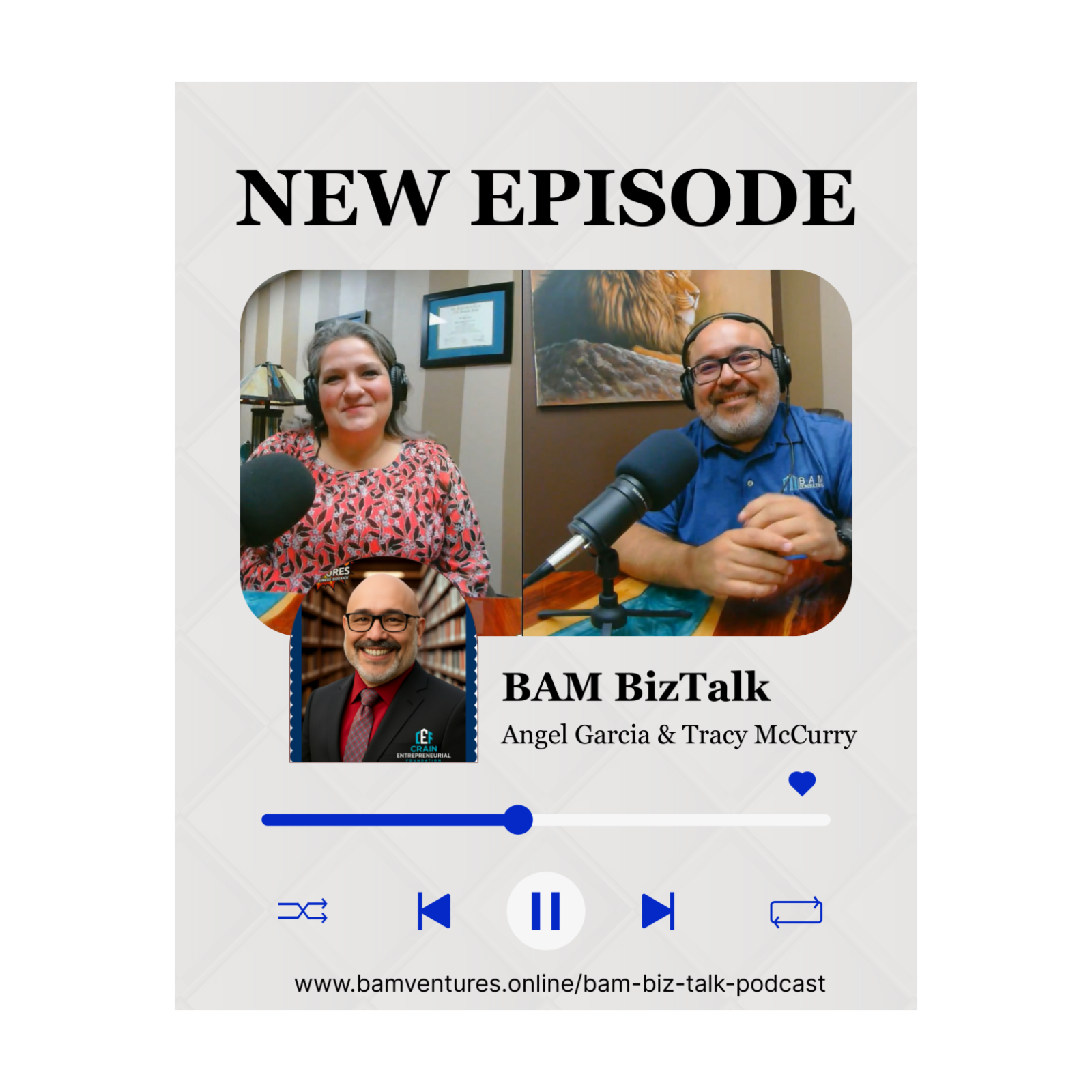 #70 Breaking Barriers | Tracy McCurry on Mental Health, Resilience & Redefining Success | BAMBizTalk episode artwork