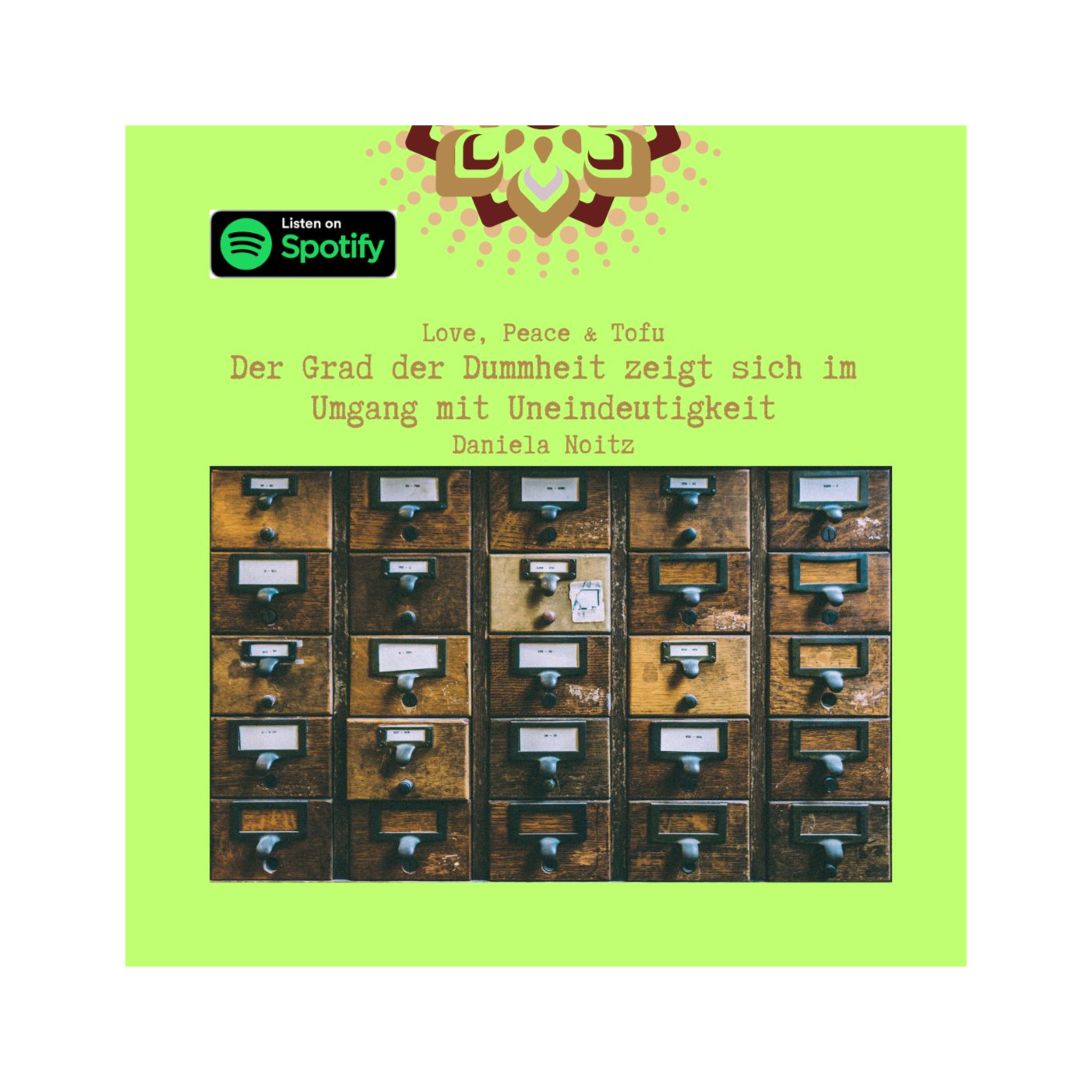 Der Grad der Dummheit zeigt sich im Umgang mit Uneindeutigkeit episode artwork