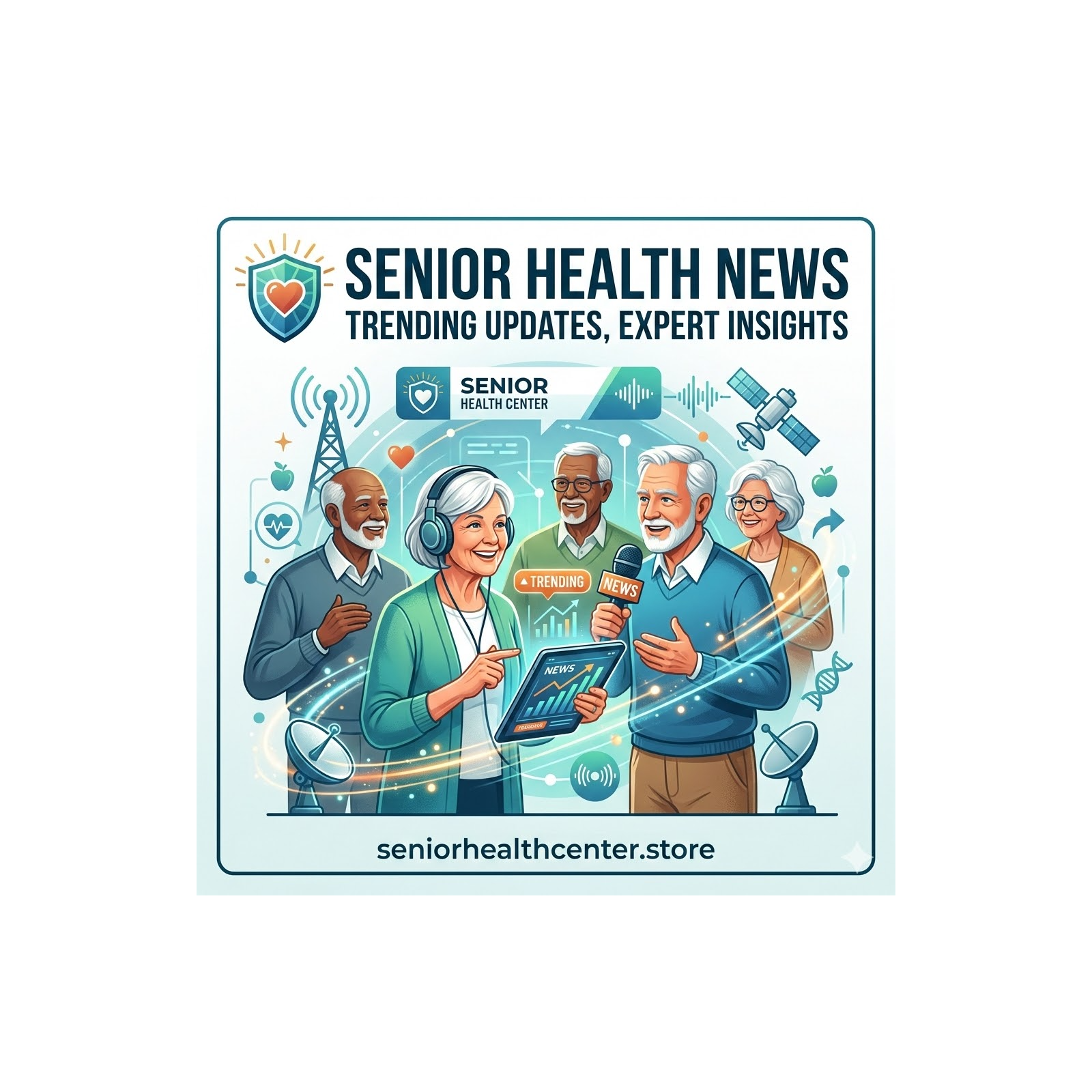 Senior Health Center podcast artwork