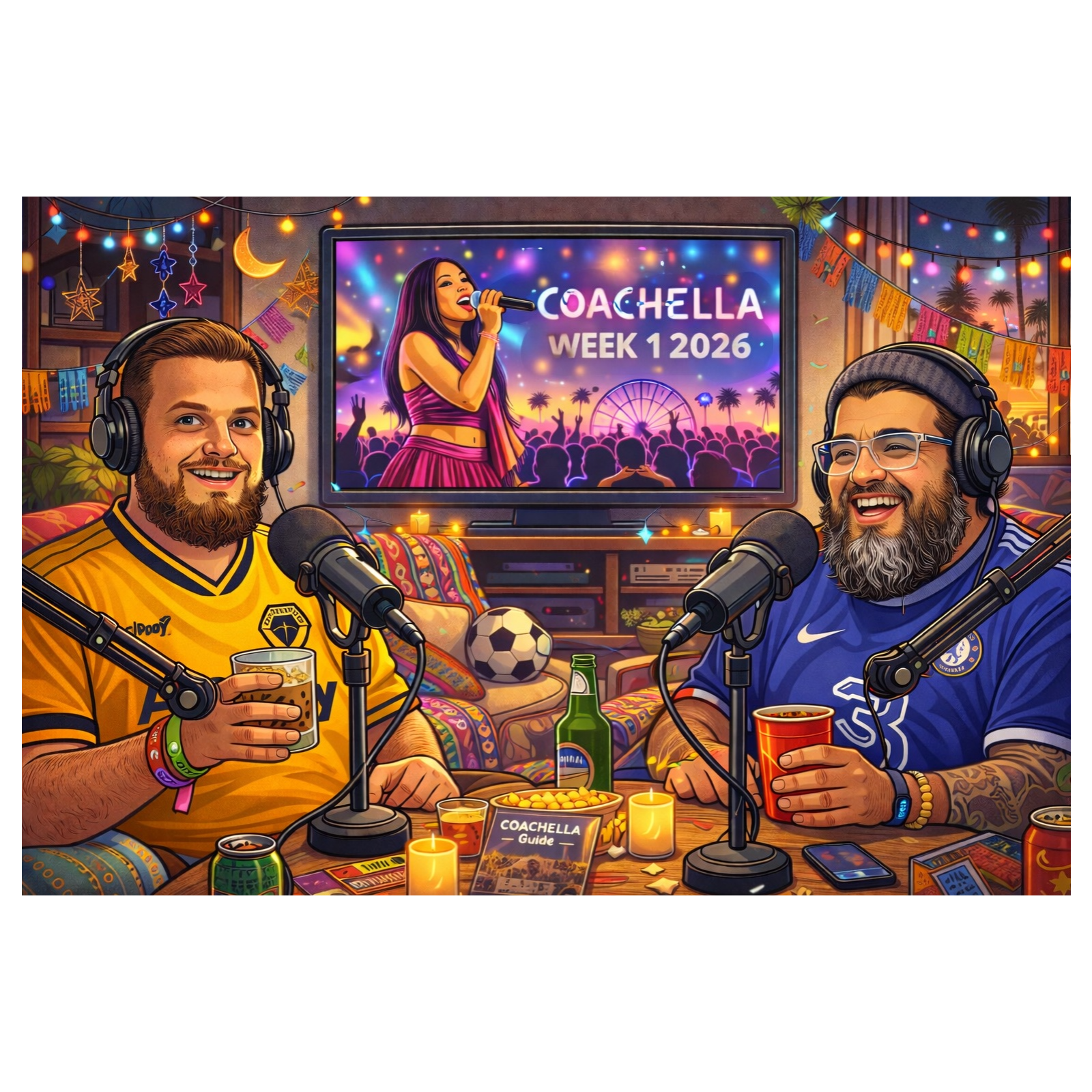 COUCH-ELLA VIBES + NBA PLAYOFFS, EPL DRAMA & SPACE DEBATE episode artwork