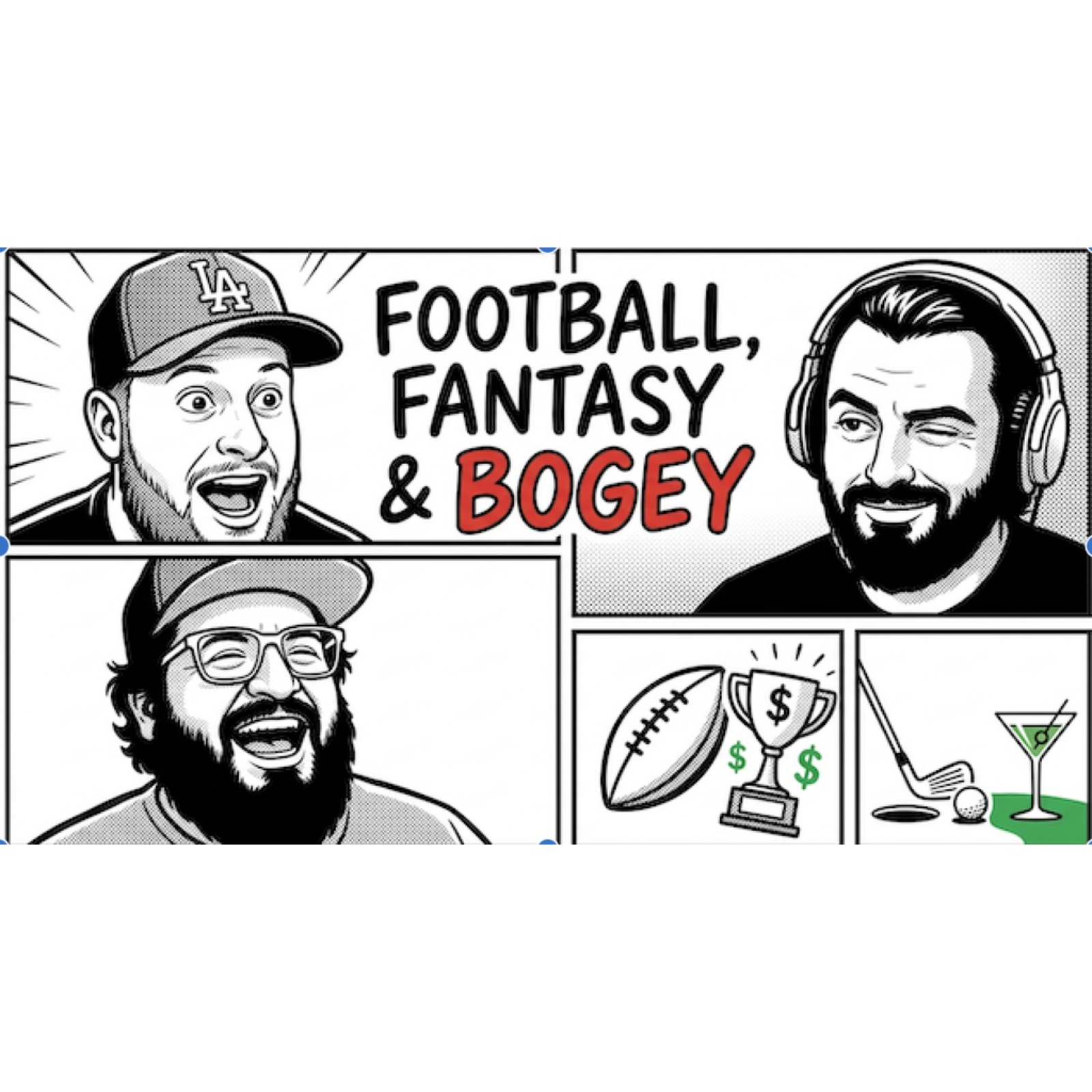 FOOTBALL, FANTASY & BOGEYS | 49ERS, RAVENS AND OUR TOP 10 QBS episode artwork