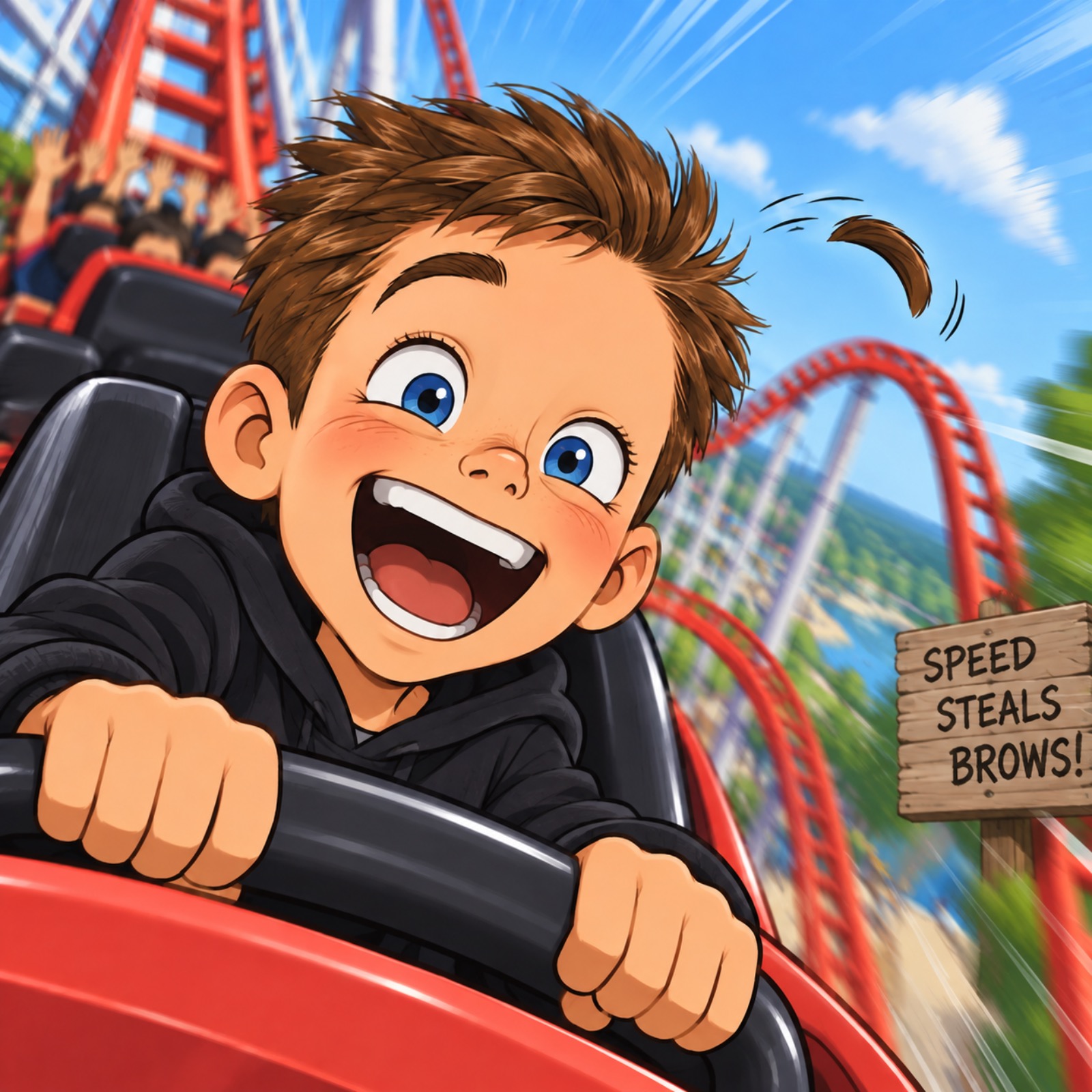 Missing Eyebrows & Theme Parks episode artwork