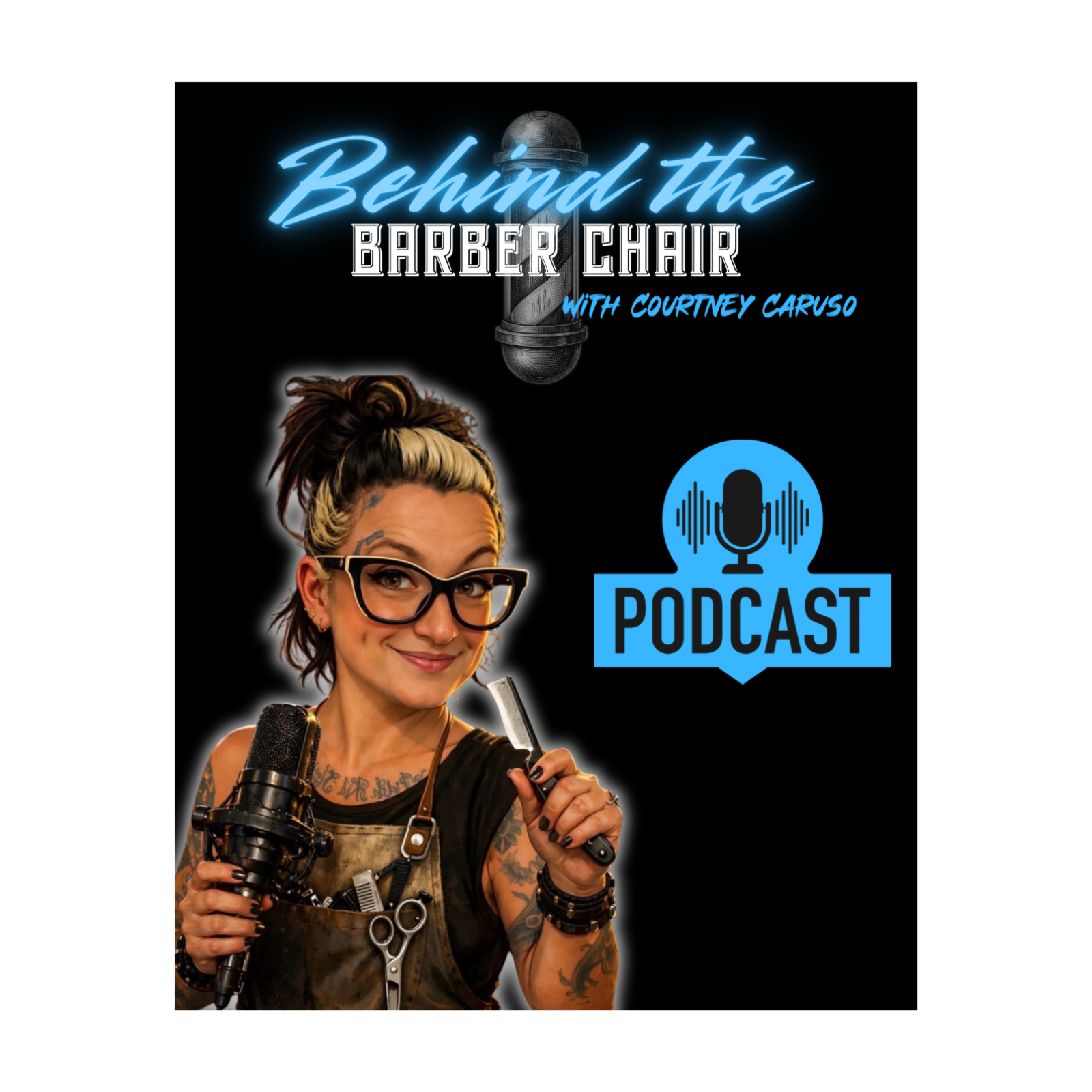 Behind the Barber Chair with Courtney Caruso