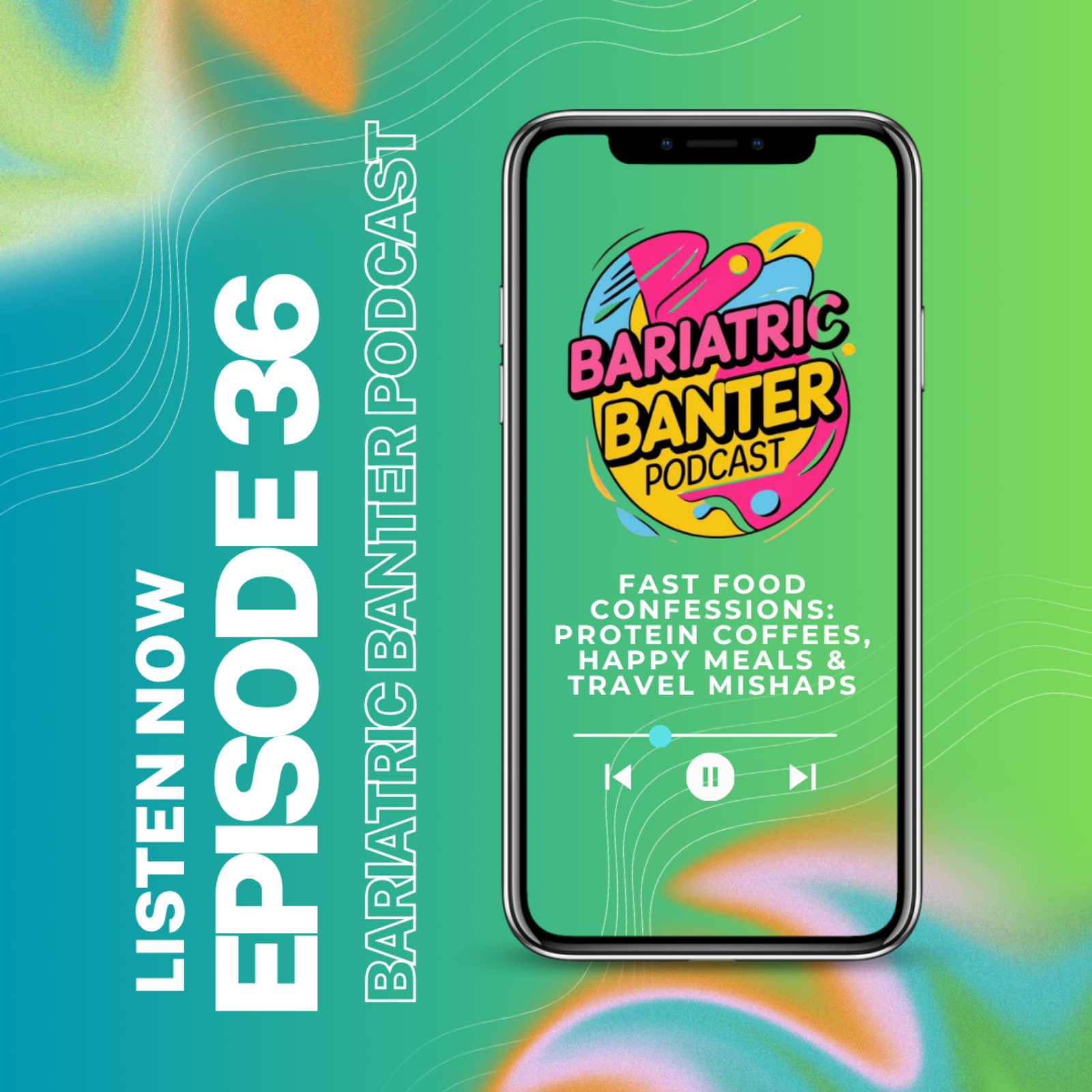 Episode 36: Fast Food Confessions: Protein Coffees, Happy Meals & Travel Mishaps