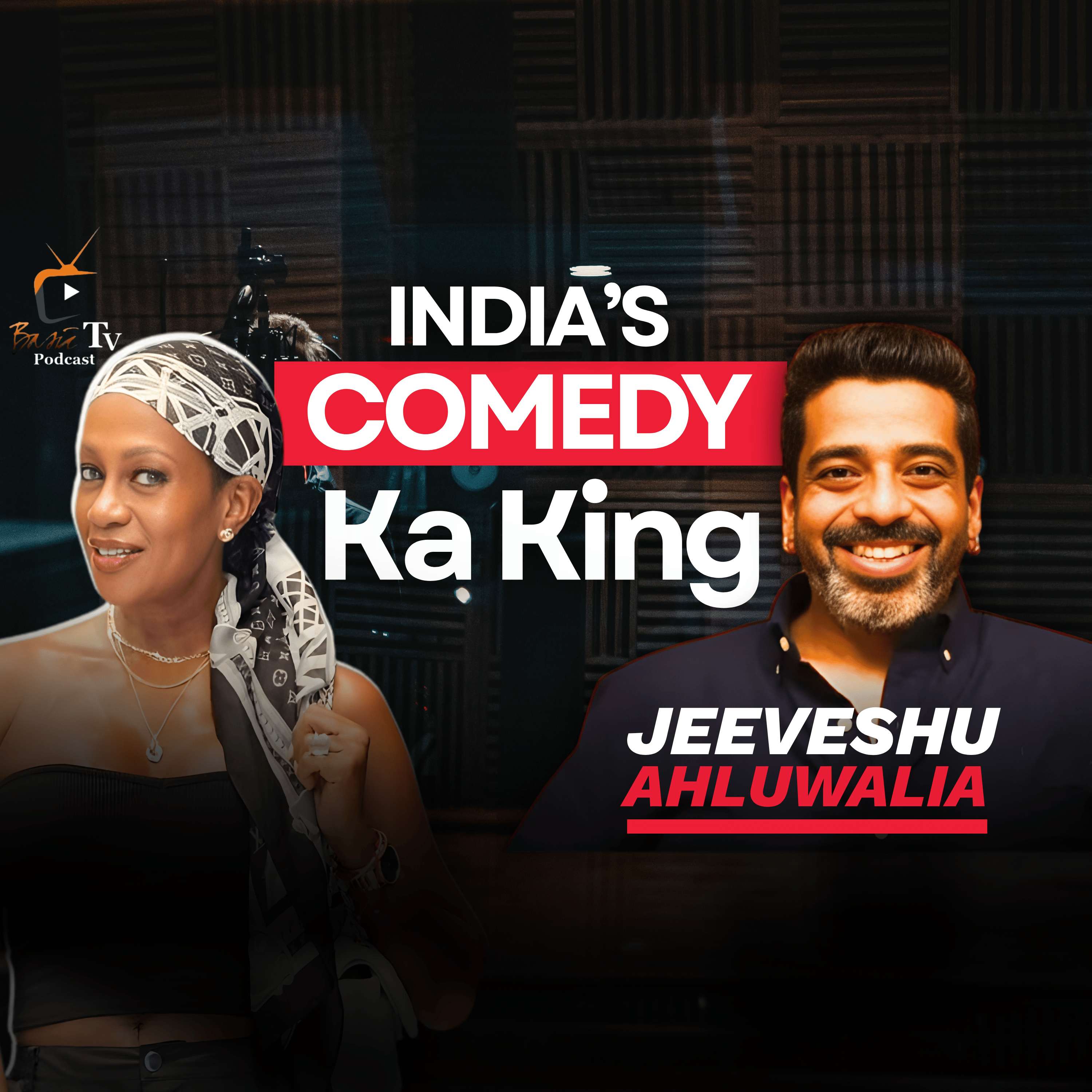 Jeeveshu Ahluwalia: India’s Laughterpreneur & Comedy Ka King! Basia TV Podcast 🎙️ episode artwork