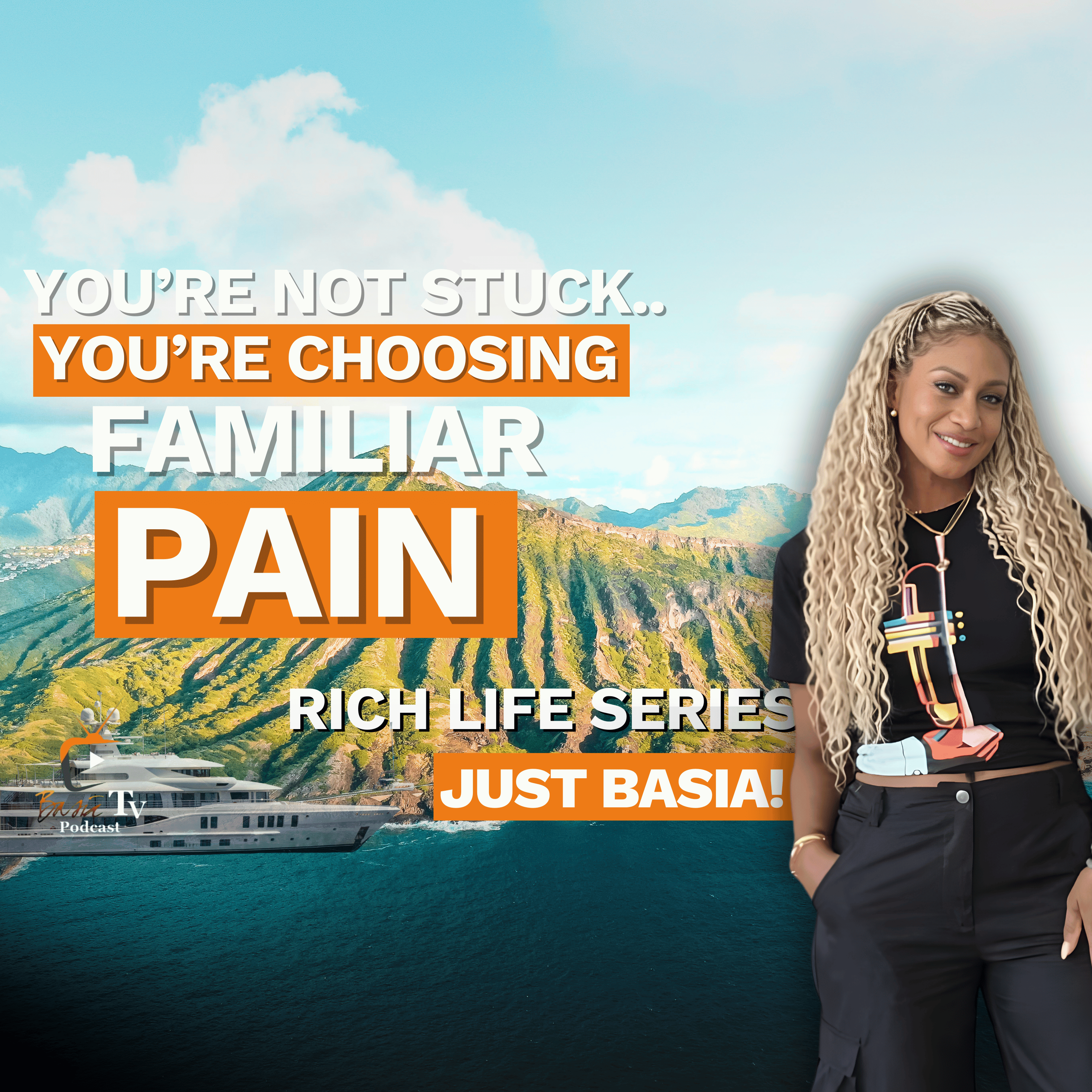 You're Not Stuck... You’re Choosing Familiar Pain! Just Basia 🎙️ episode artwork