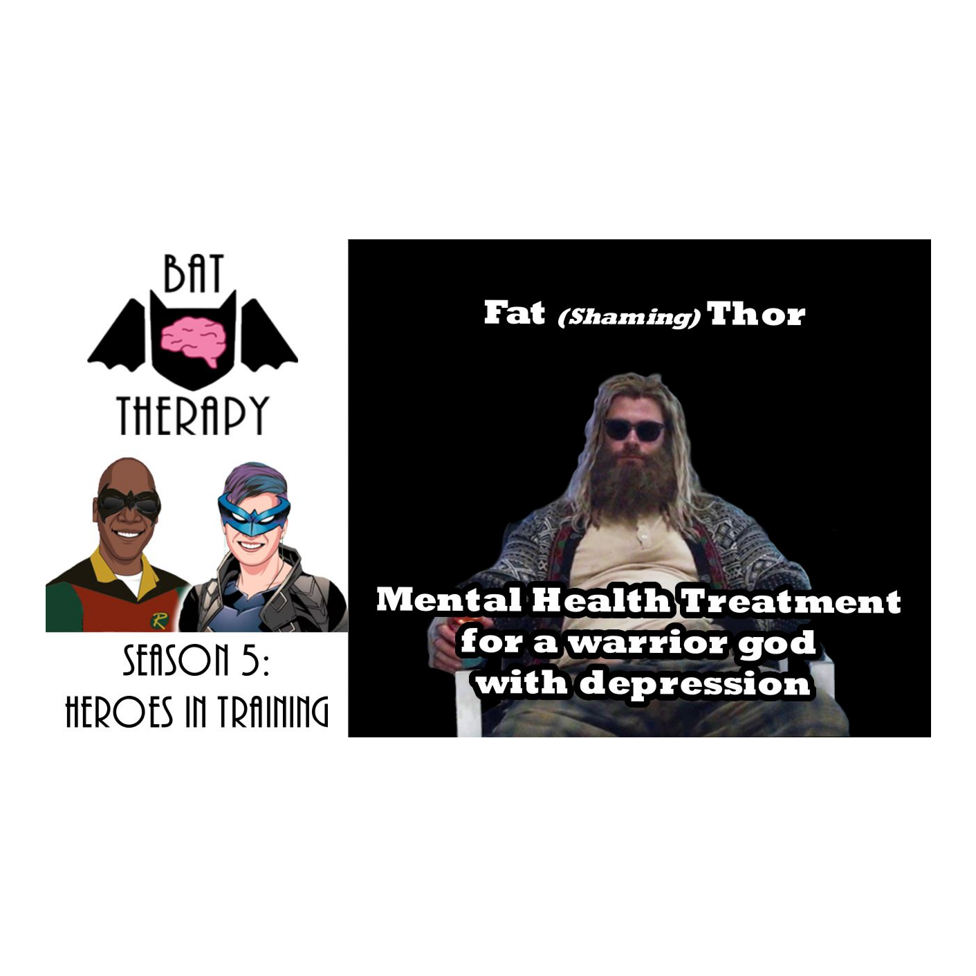 Bat Therapy: Mental Health through the Lens of Comics and Film