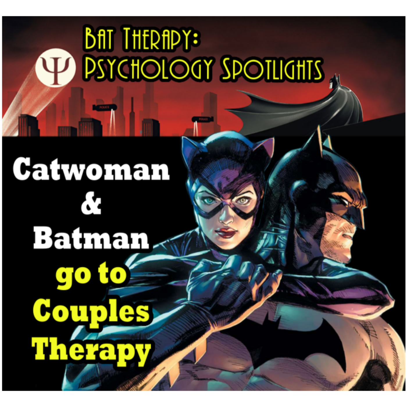 Bat Therapy: Mental Health through the Lens of Comics and Film