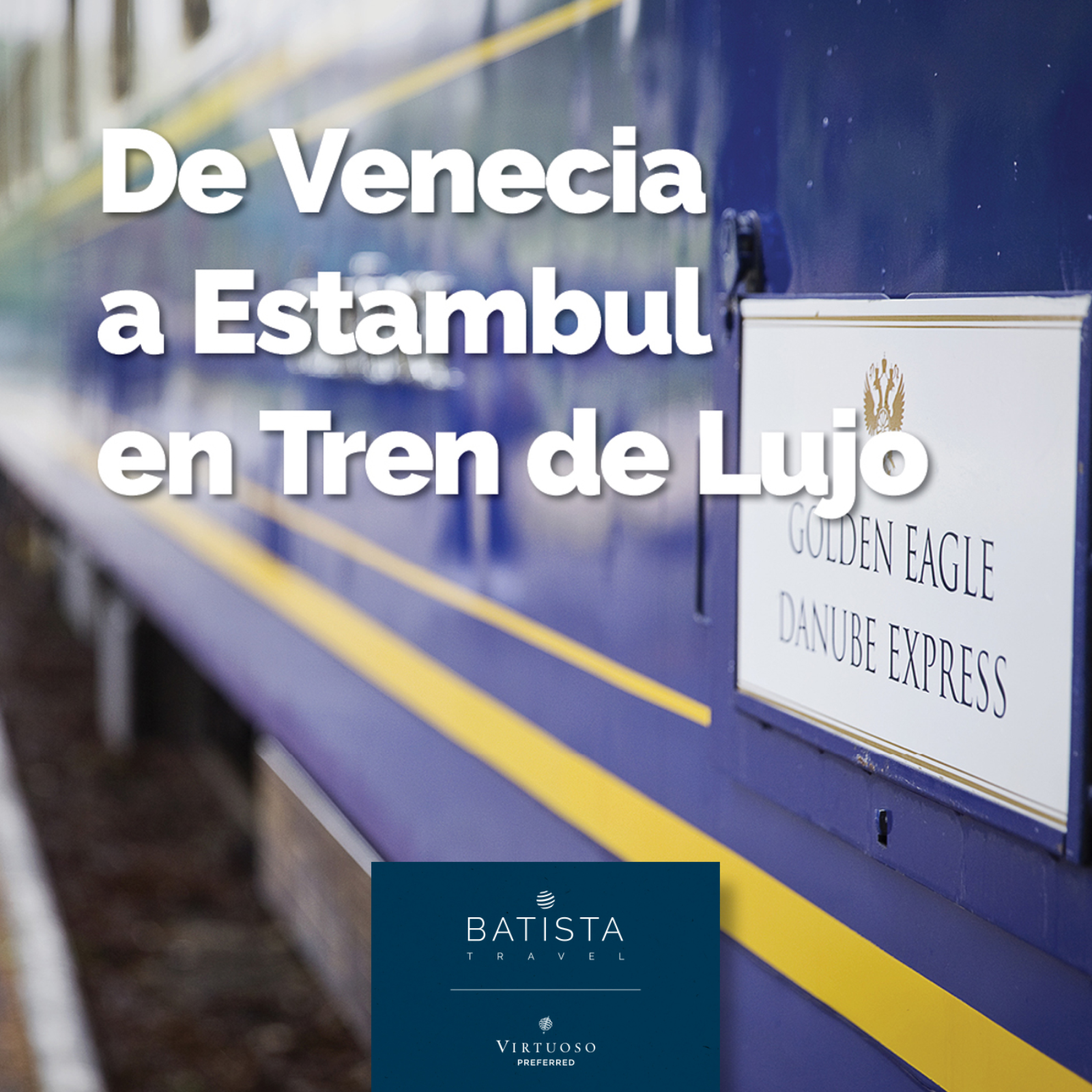 De Venecia a Estambul en tren de lujo Golden Eagle Danube Express episode artwork