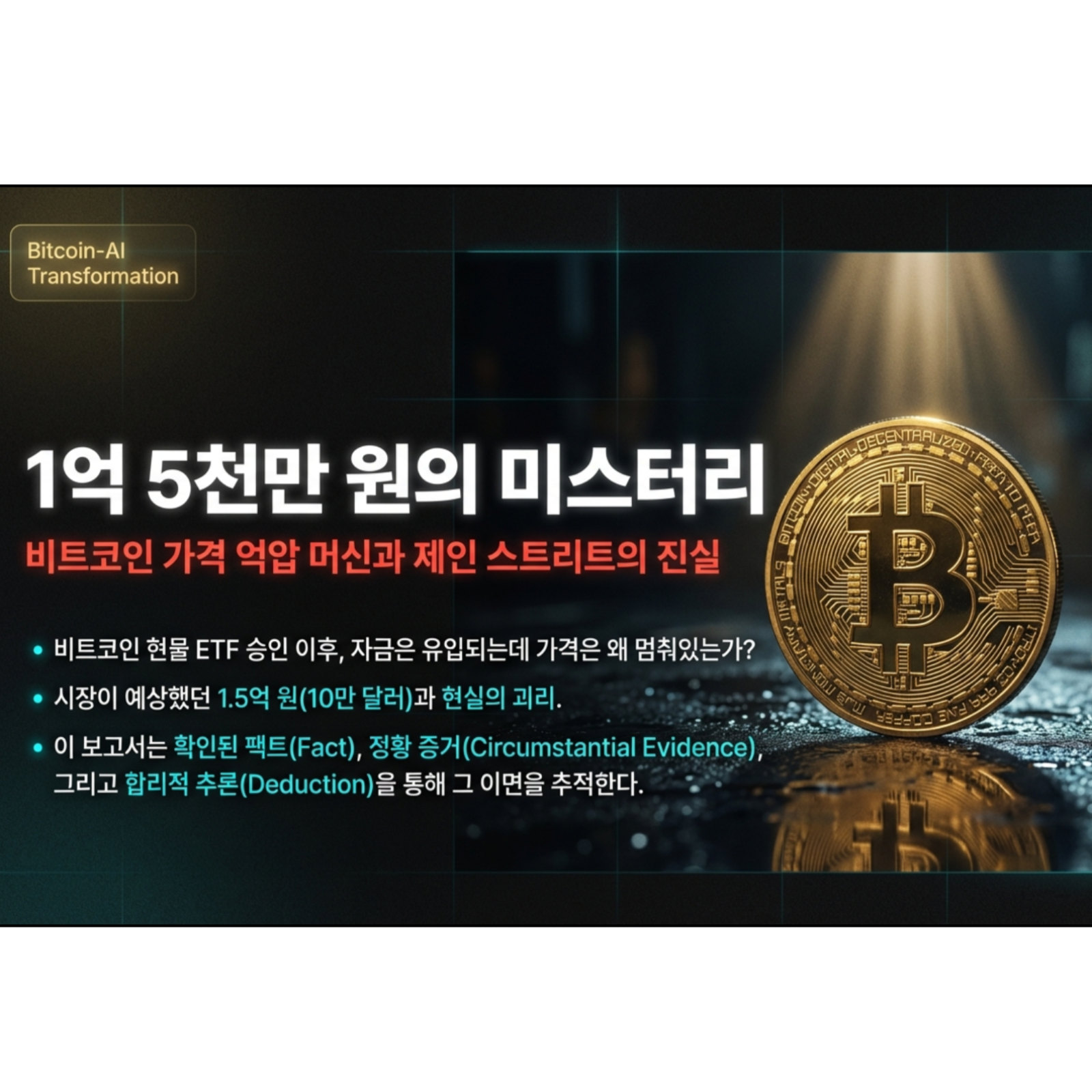 조용히 비트코인 가격을 움직이는 실체