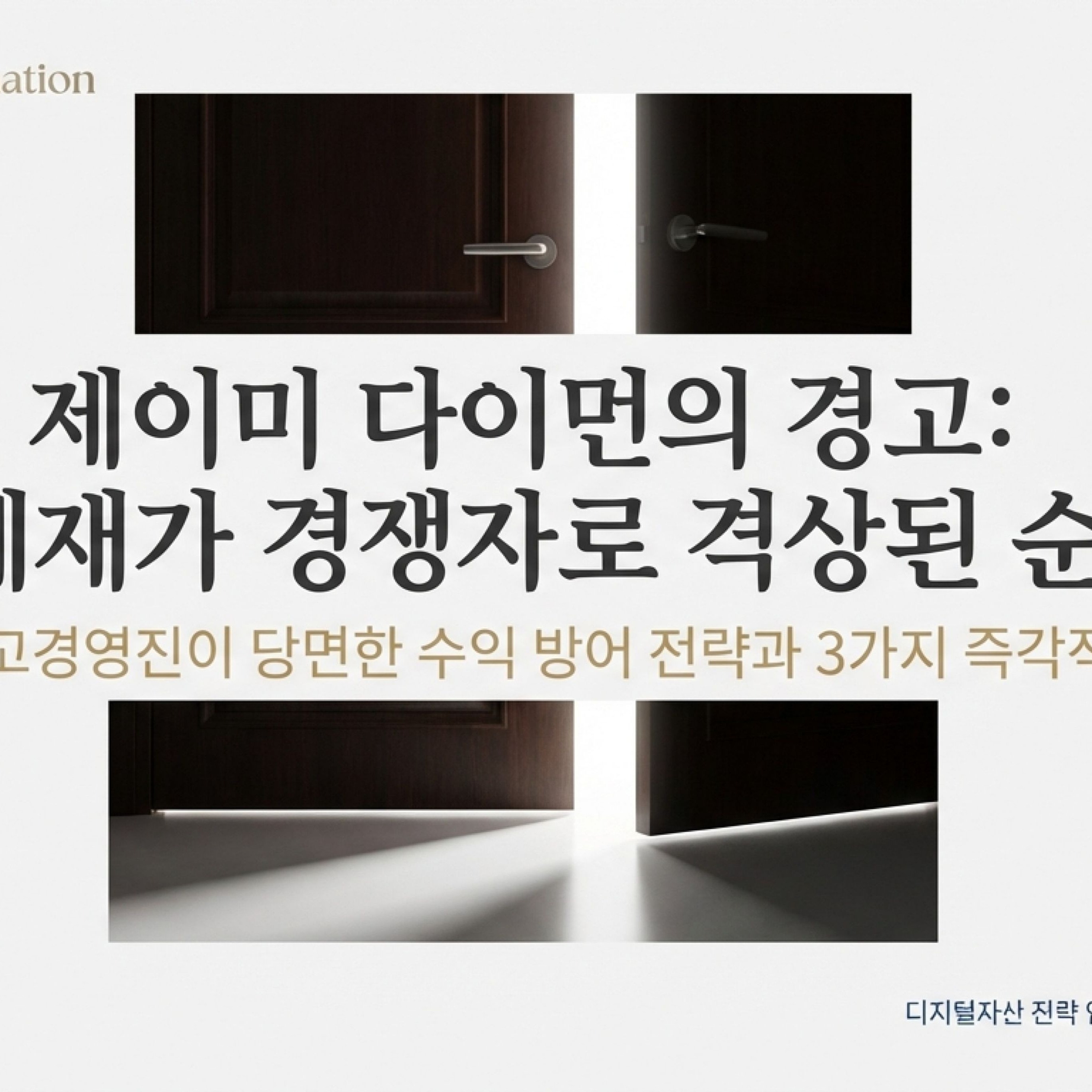 제이미 다이먼은 왜 100개의 블록체인 기업을 '직접 경쟁자'로 지목했는가? episode artwork