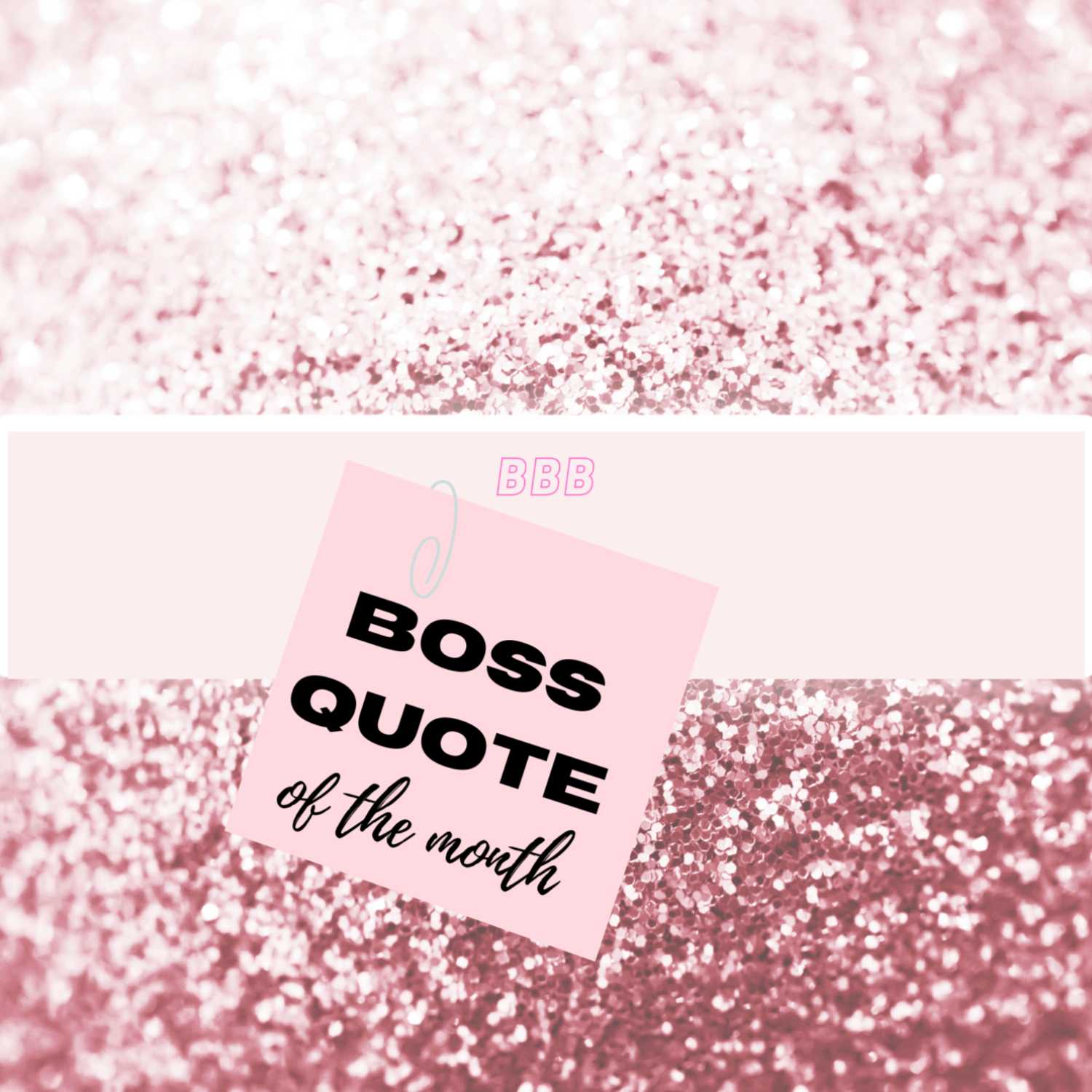 BOSS Quote - Be Comfortable or LIVE Comfortable