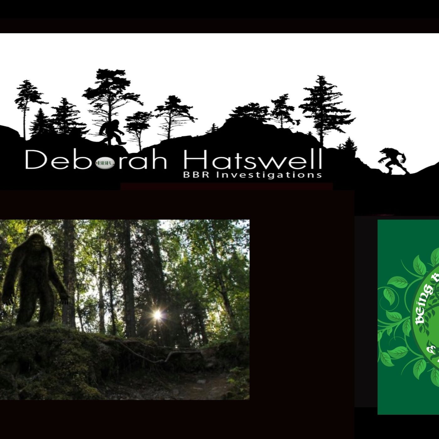Deborah Hatswell. BBR Investigations. Cryptid Creatures, Mystery and Unexplained Events