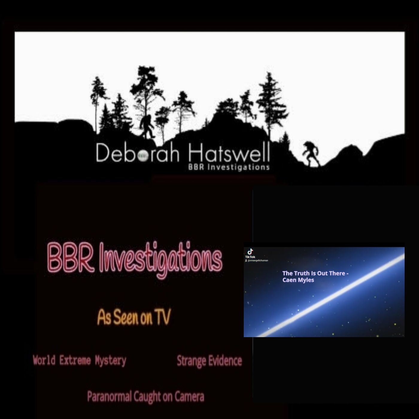 Deborah Hatswell. BBR Investigations. Cryptid Creatures, Mystery and Unexplained Events