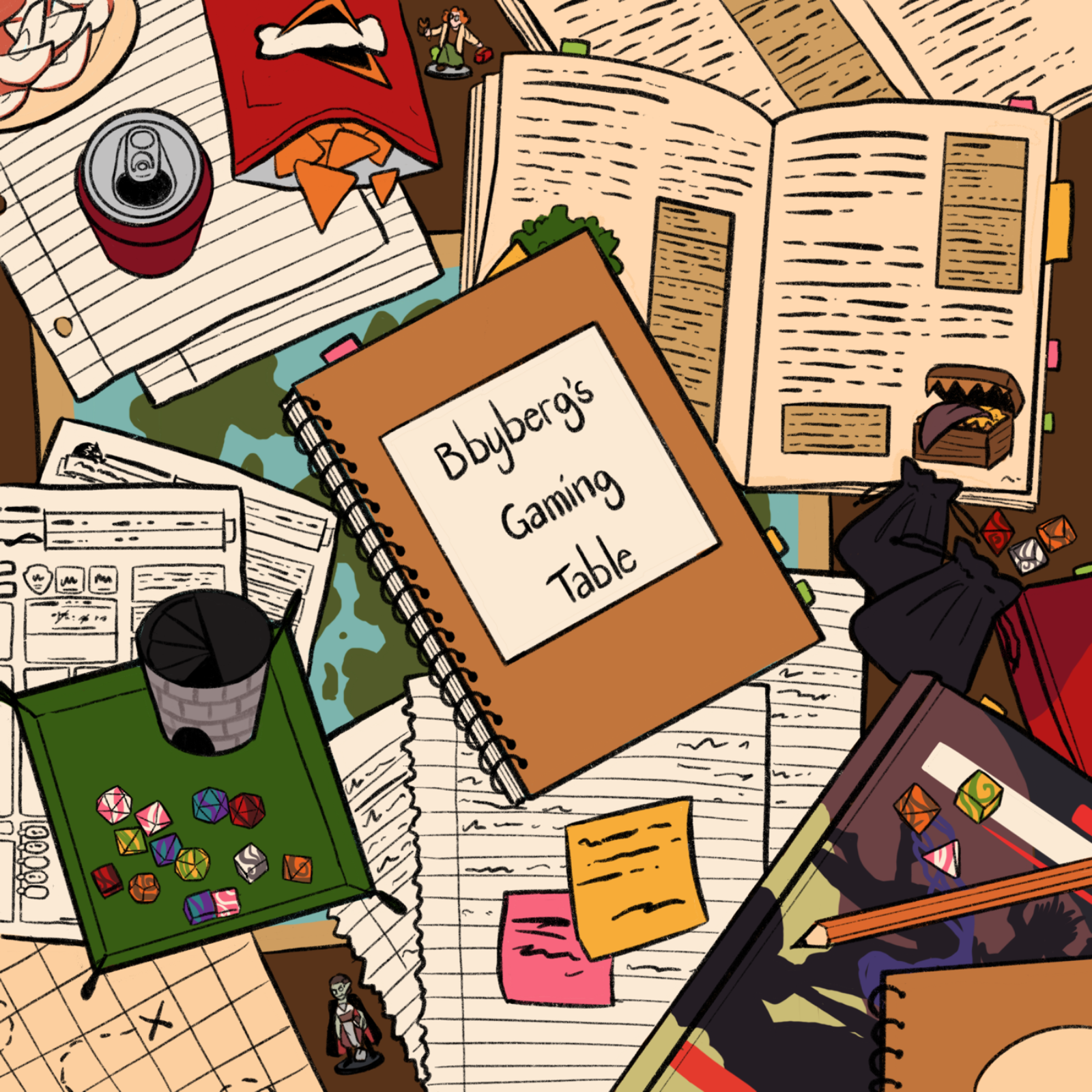 Bbyberg's Gaming table cover art