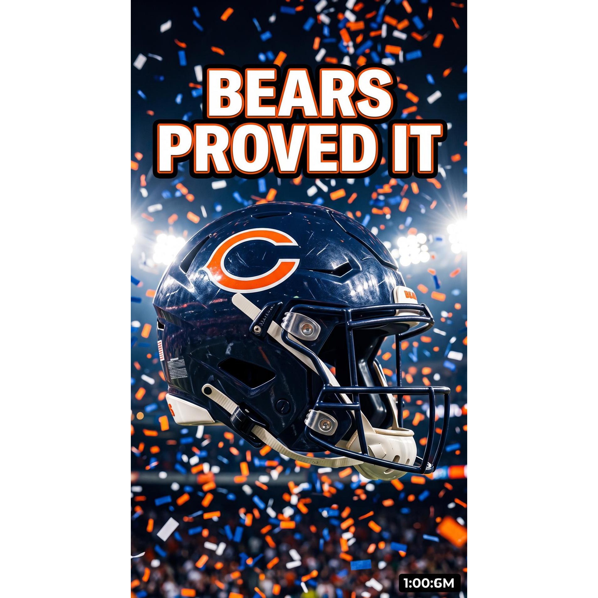 “CASE CLOSED!” Bears 27–7 Eagles MNF episode artwork