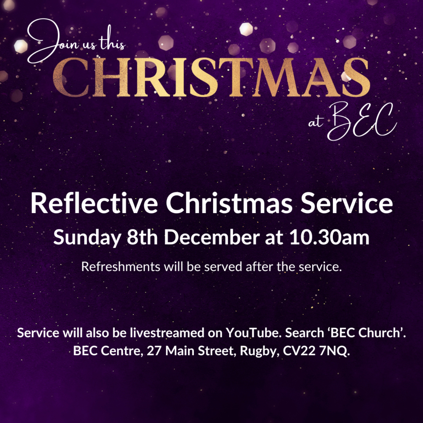 cover of episode Reflective Christmas Service 