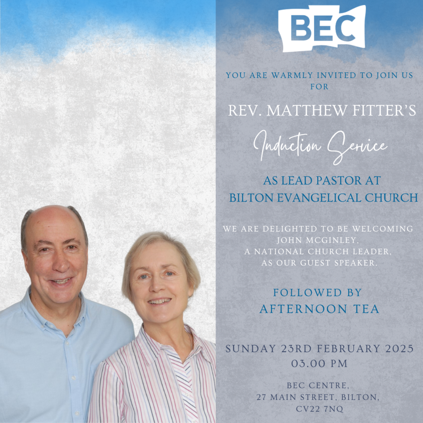 cover of episode Sunday 23rd February: Pastor Matthew's Induction Service 