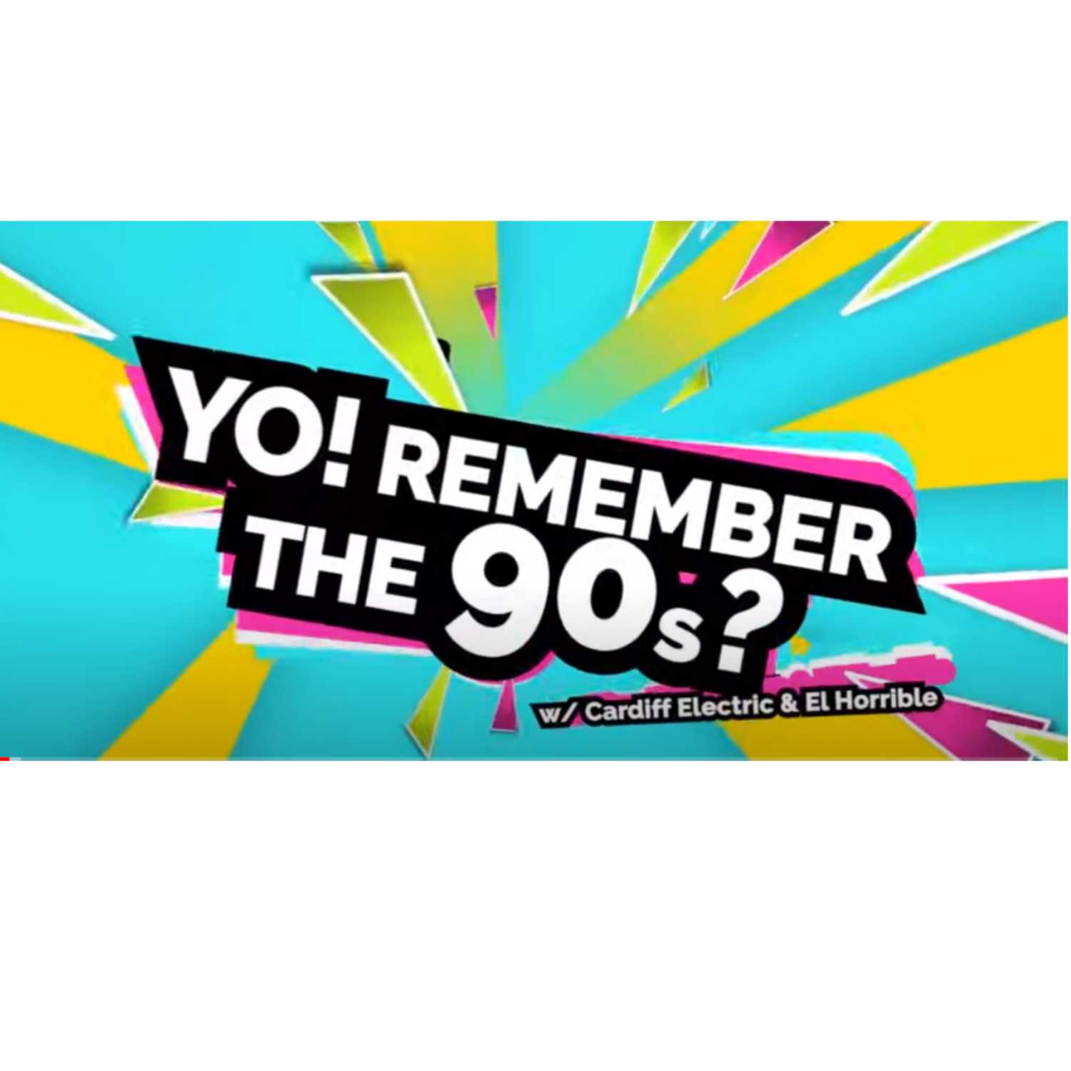 Yo! Remember the 90s? ep006: 90s* Halloween Party