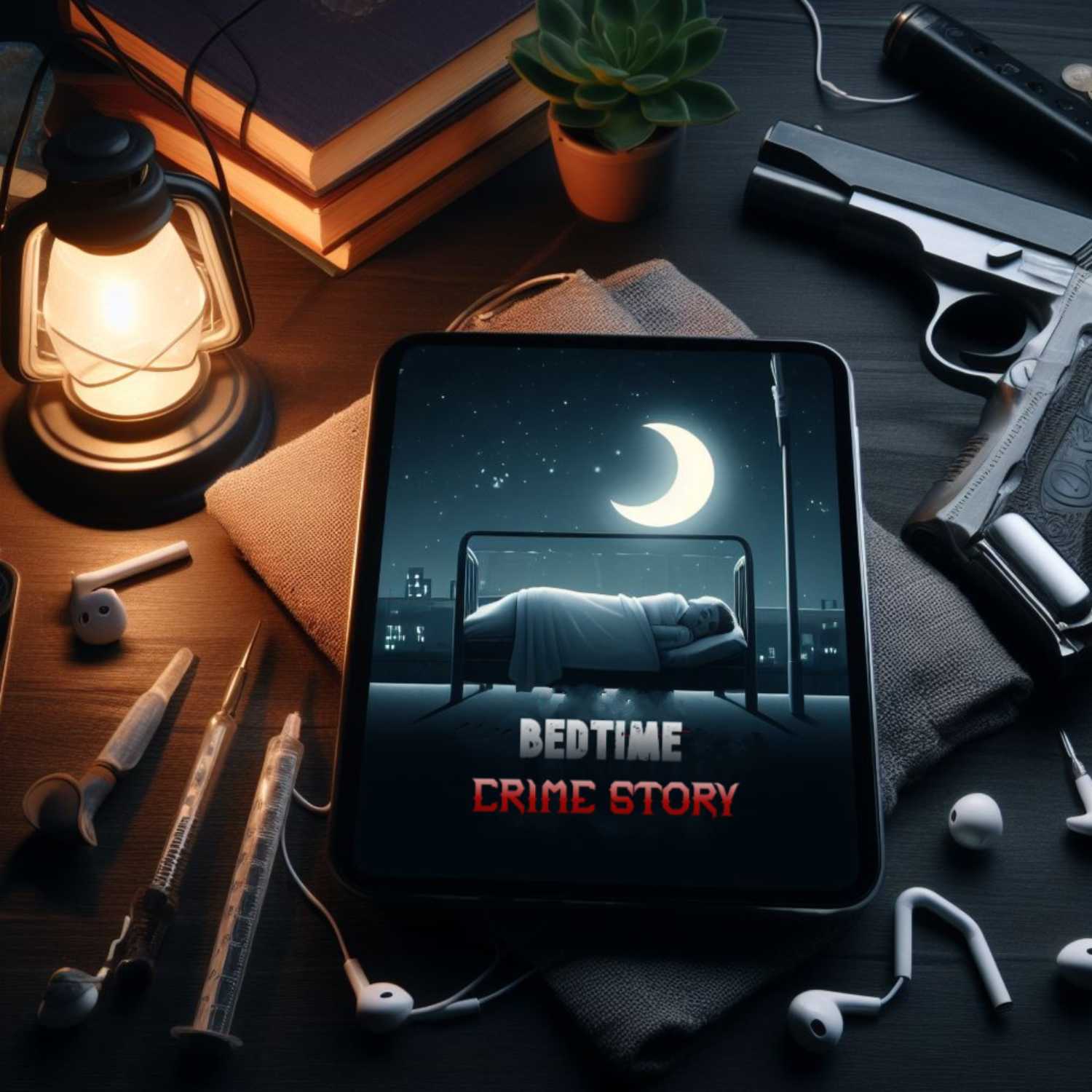BEDTIME CRIME STORY podcast artwork
