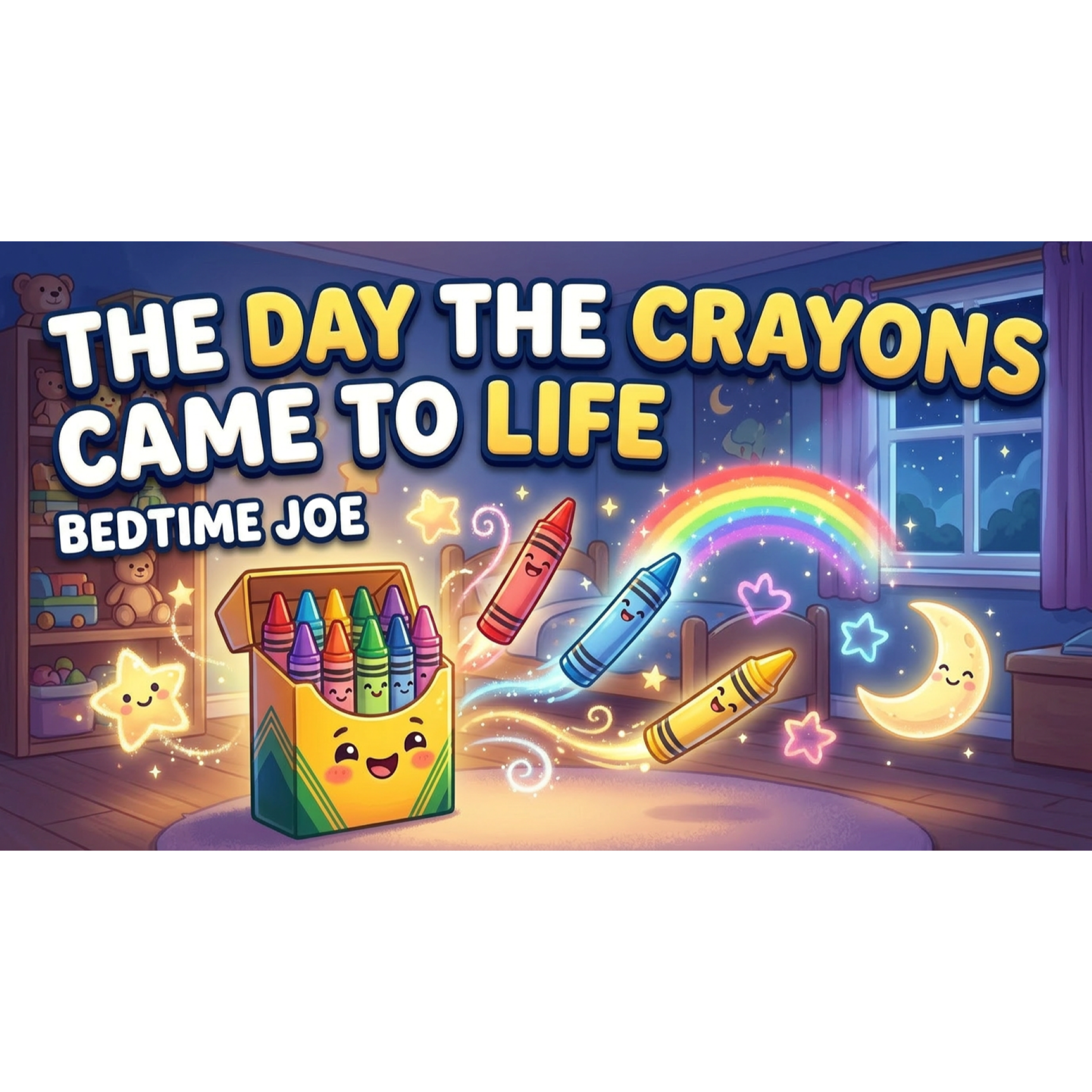 The Day the Crayons came to life episode artwork