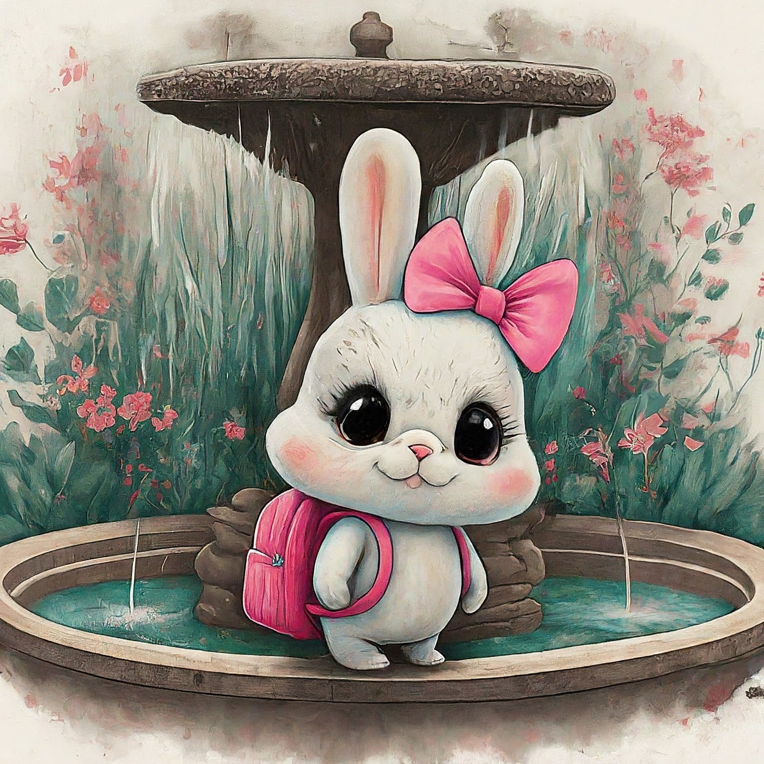 Bonnie the Bunny’s adventure to the Fountain of Youth