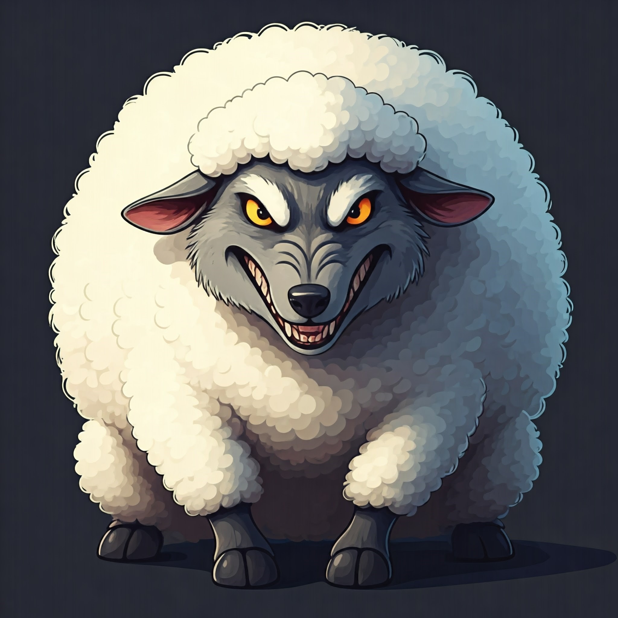 Wolf in sheep's clothing