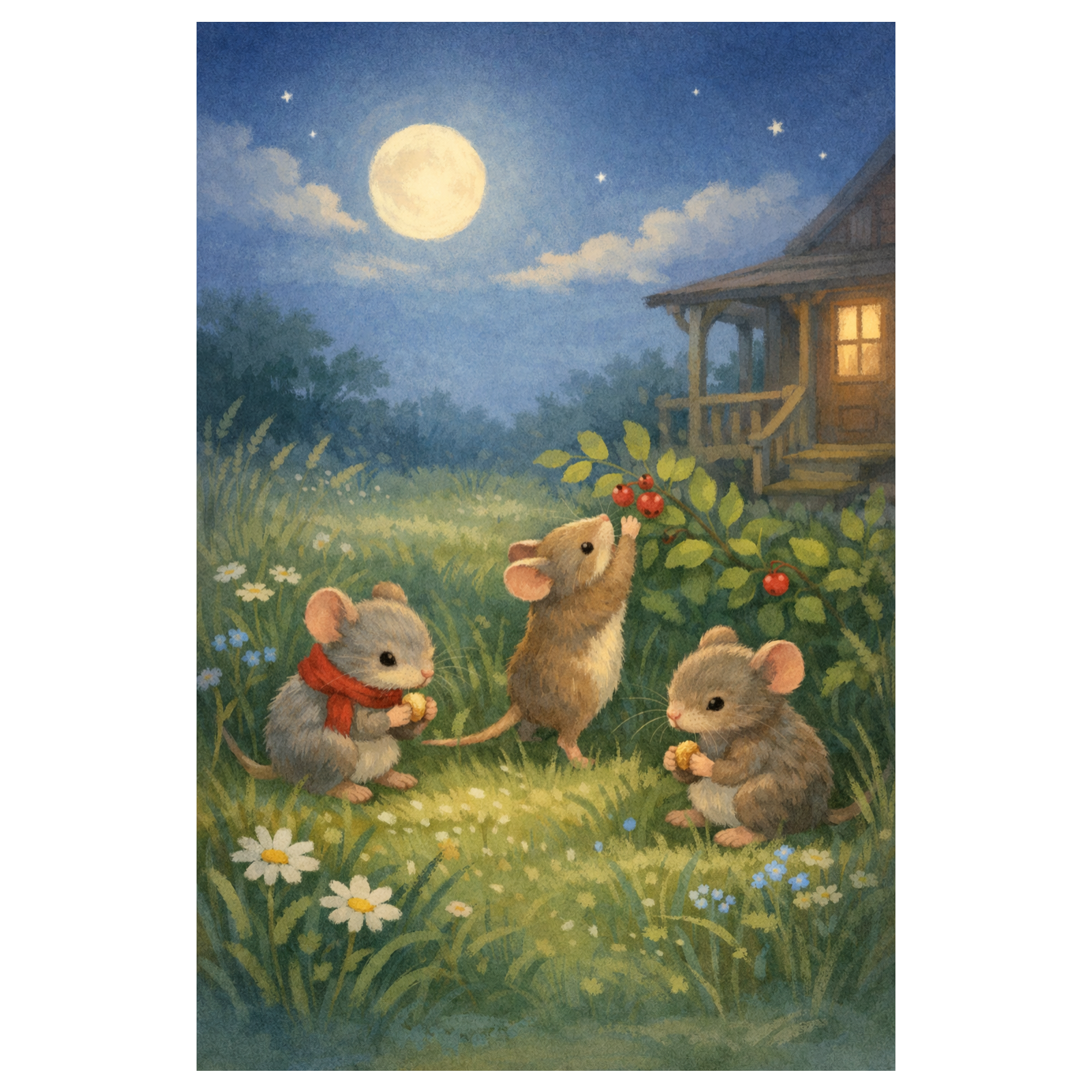 The Little Mice Who Looked for a Midnight Snack