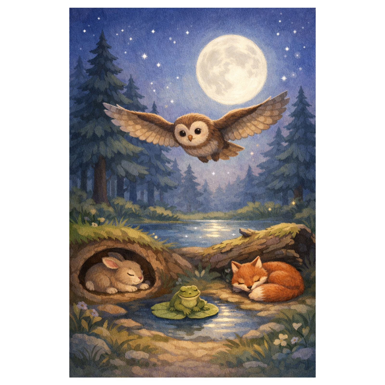 The Owl Who Helped Everyone Fall Asleep