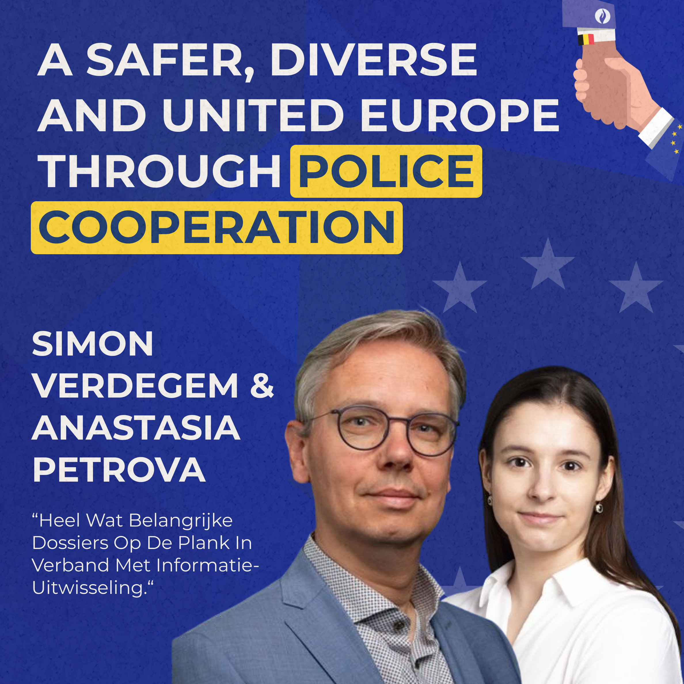 Achter de politieschermen van Europa