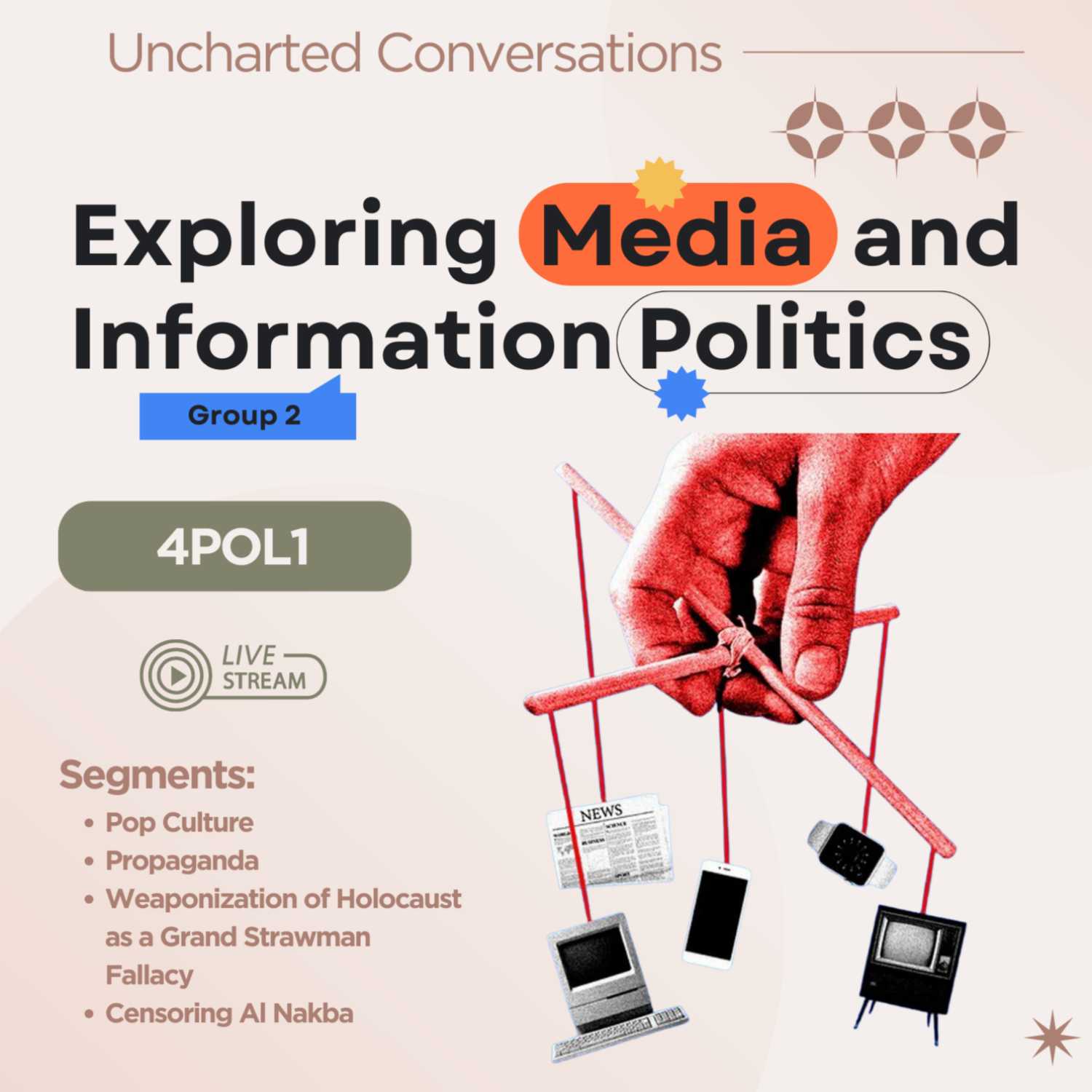 Behind the Screens: Navigating the Digital Age – Unveiling Media and Information Politics in Political Science Seminars episode artwork