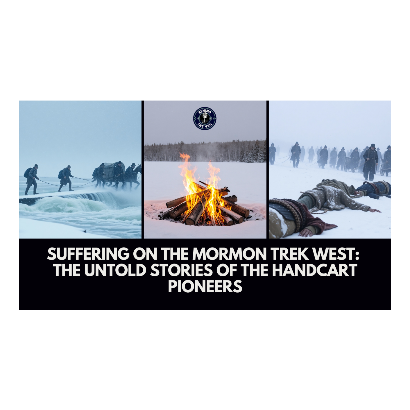 Suffering on the Mormon Trek West: The Untold Stories of the Handcart Pioneers episode artwork