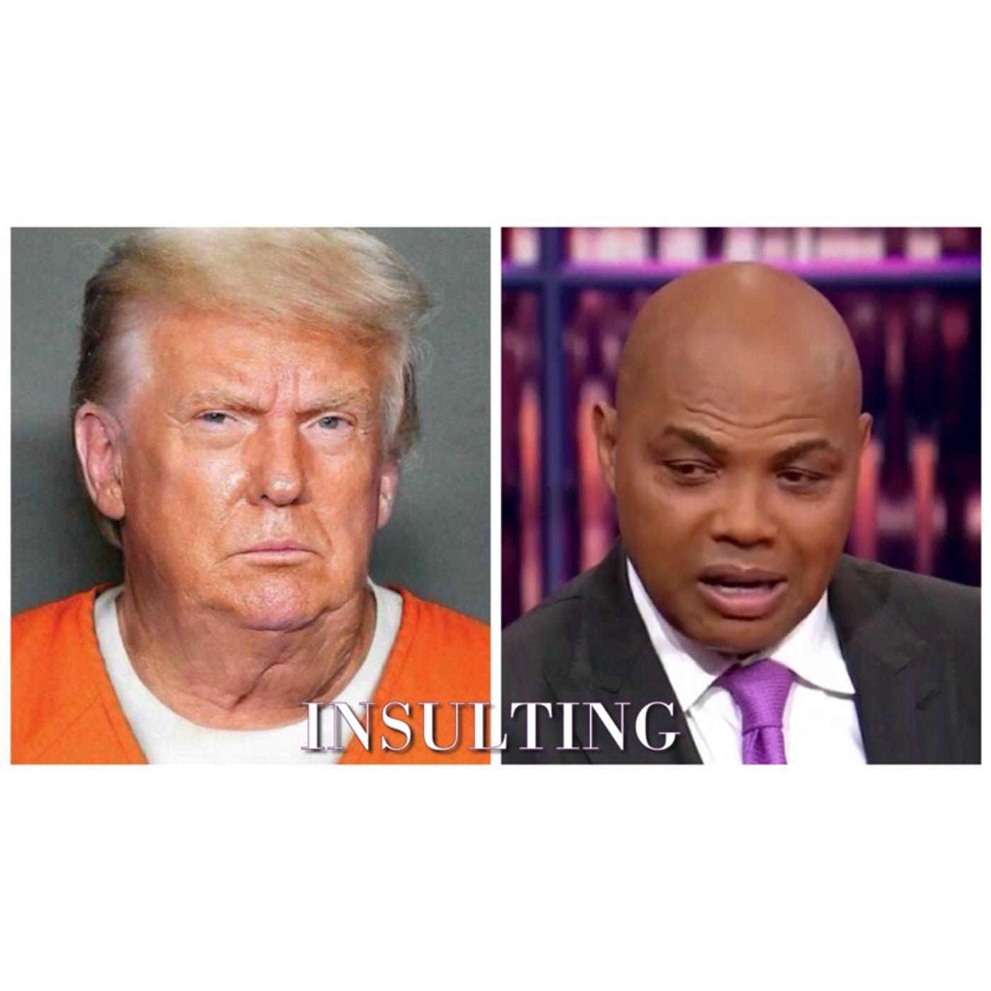 Charles Barkley Doesn’t Want To See Any Blacks Wearing Trump Mugshot Shirts OR Else 🤜🏿